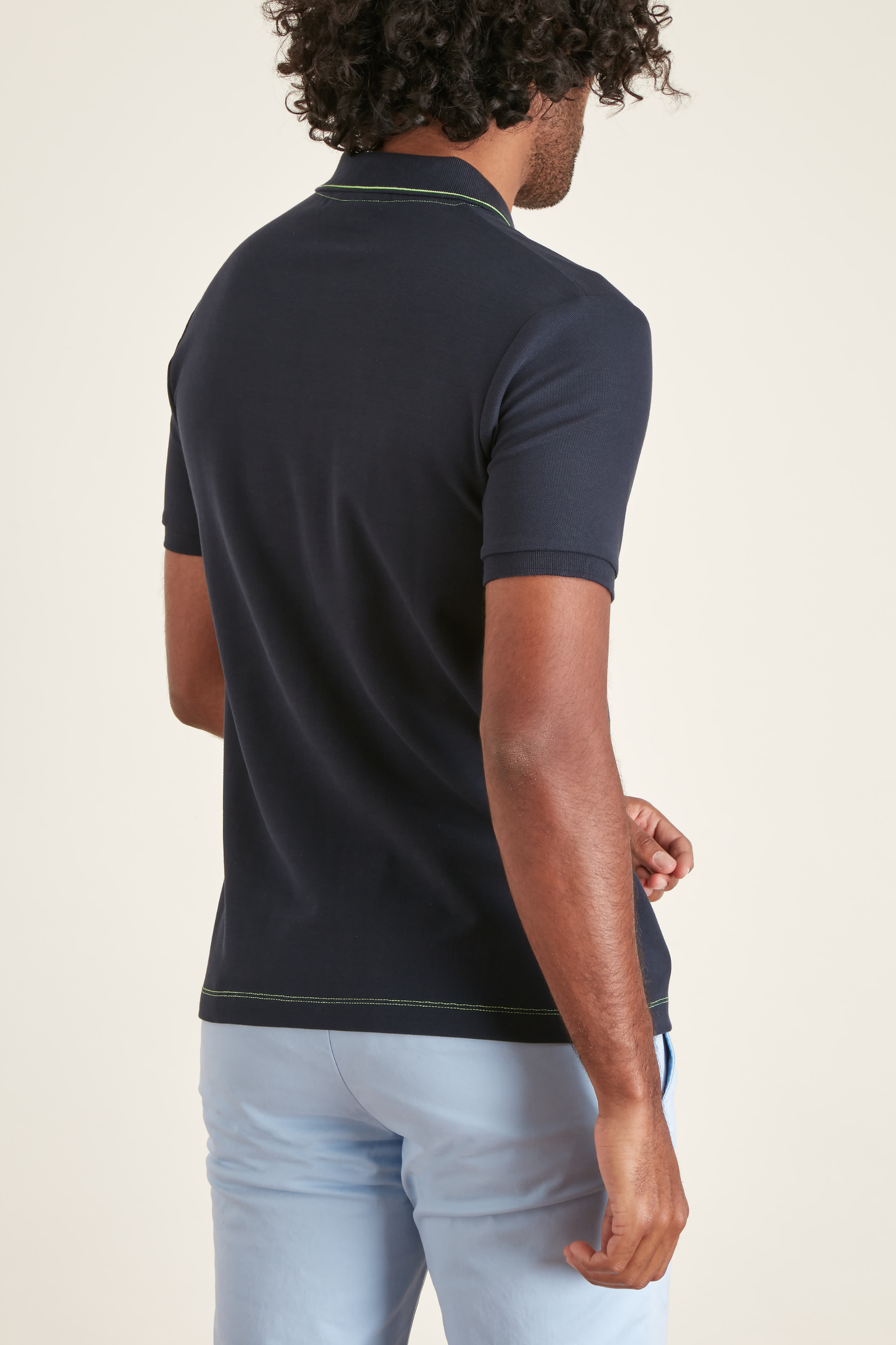Polo à Détails Fluo