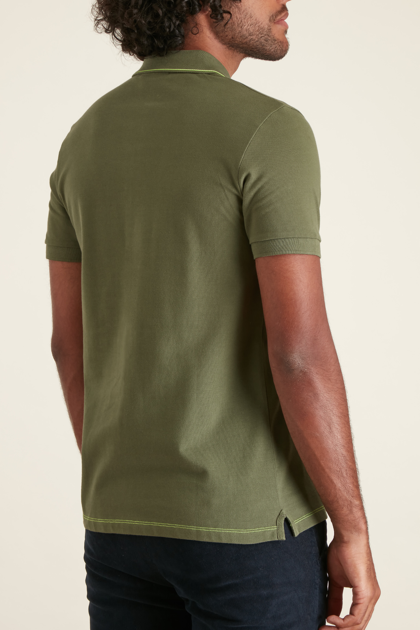 Polo à Détails Fluo