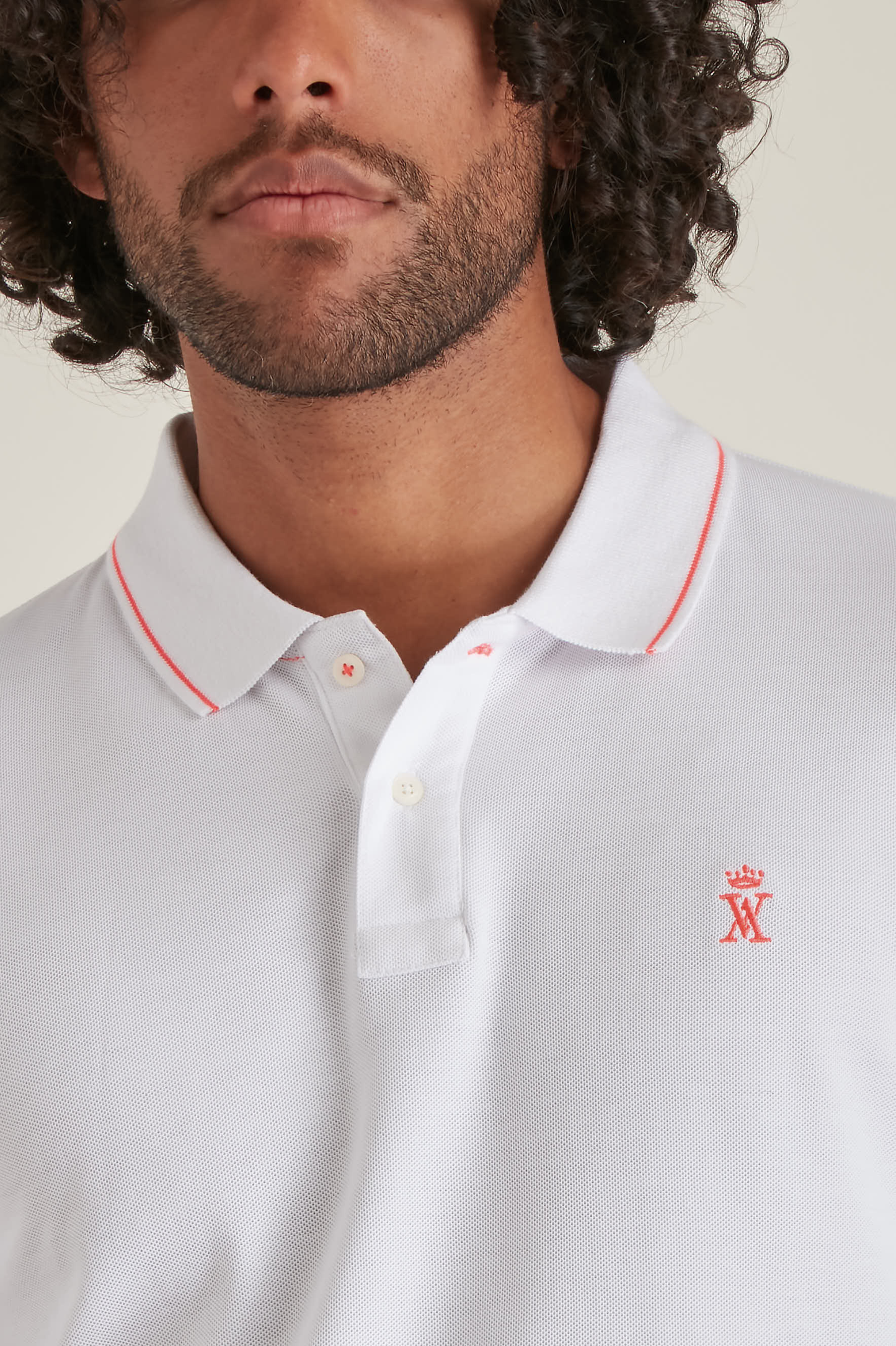 Polo à Détails Fluo