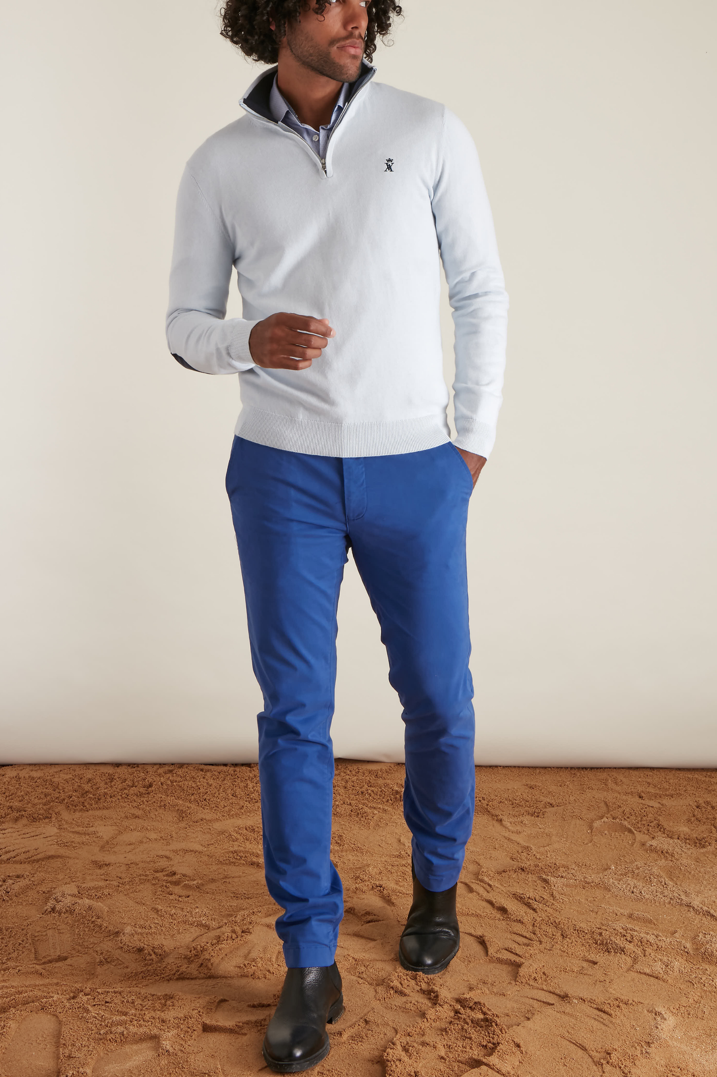 Pull Keaton Col Zippé