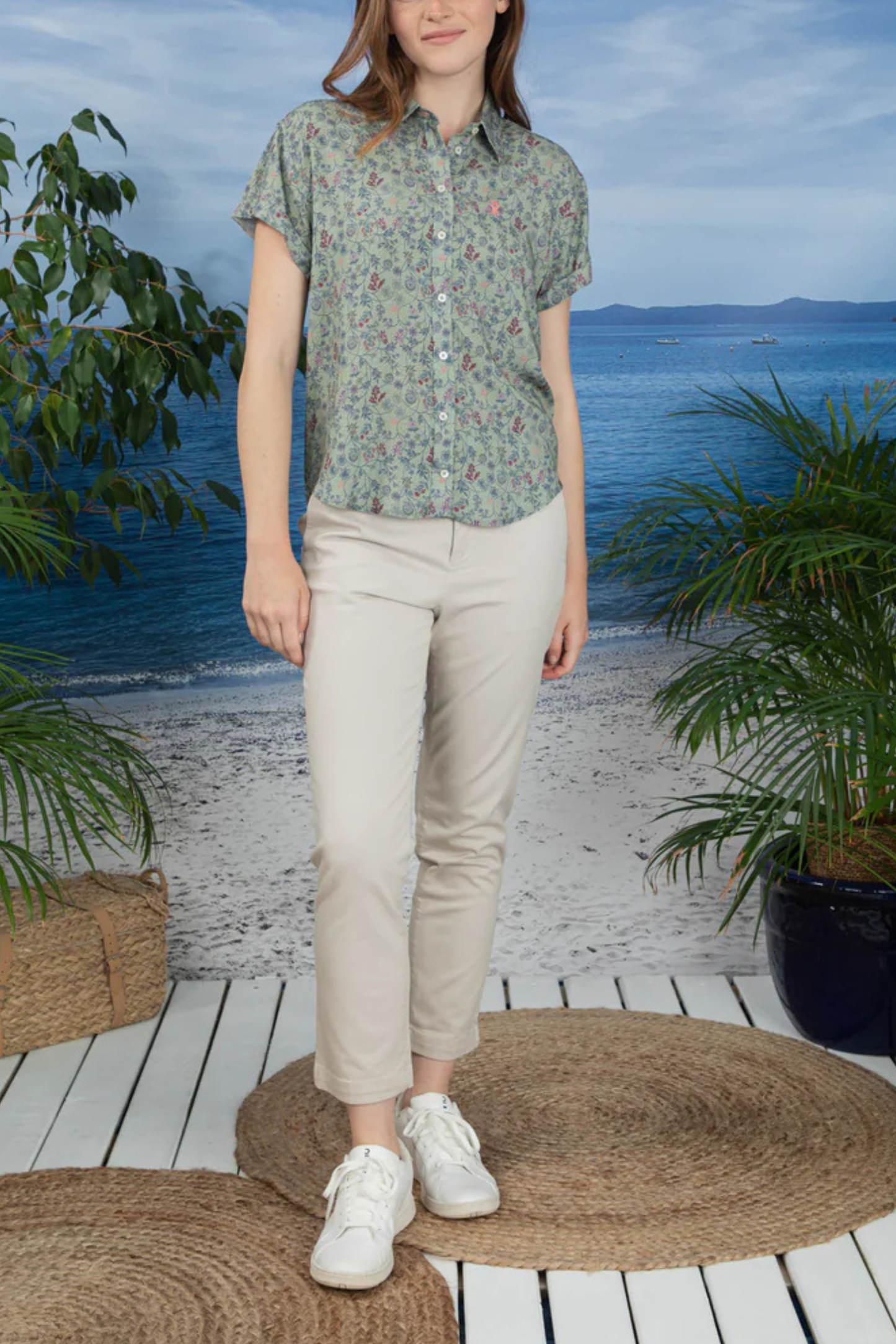 Blouse Regular Manches Courtes