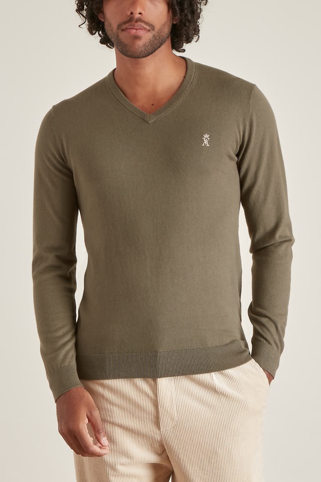 Pull Karl col V - Image principale