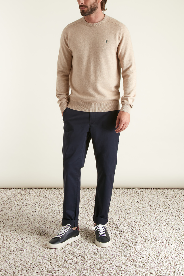 Pull Col Rond Uni - Image principale