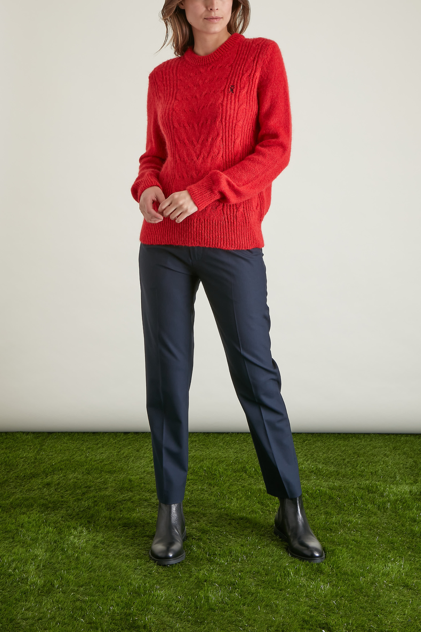 Pull Col Rond en maille