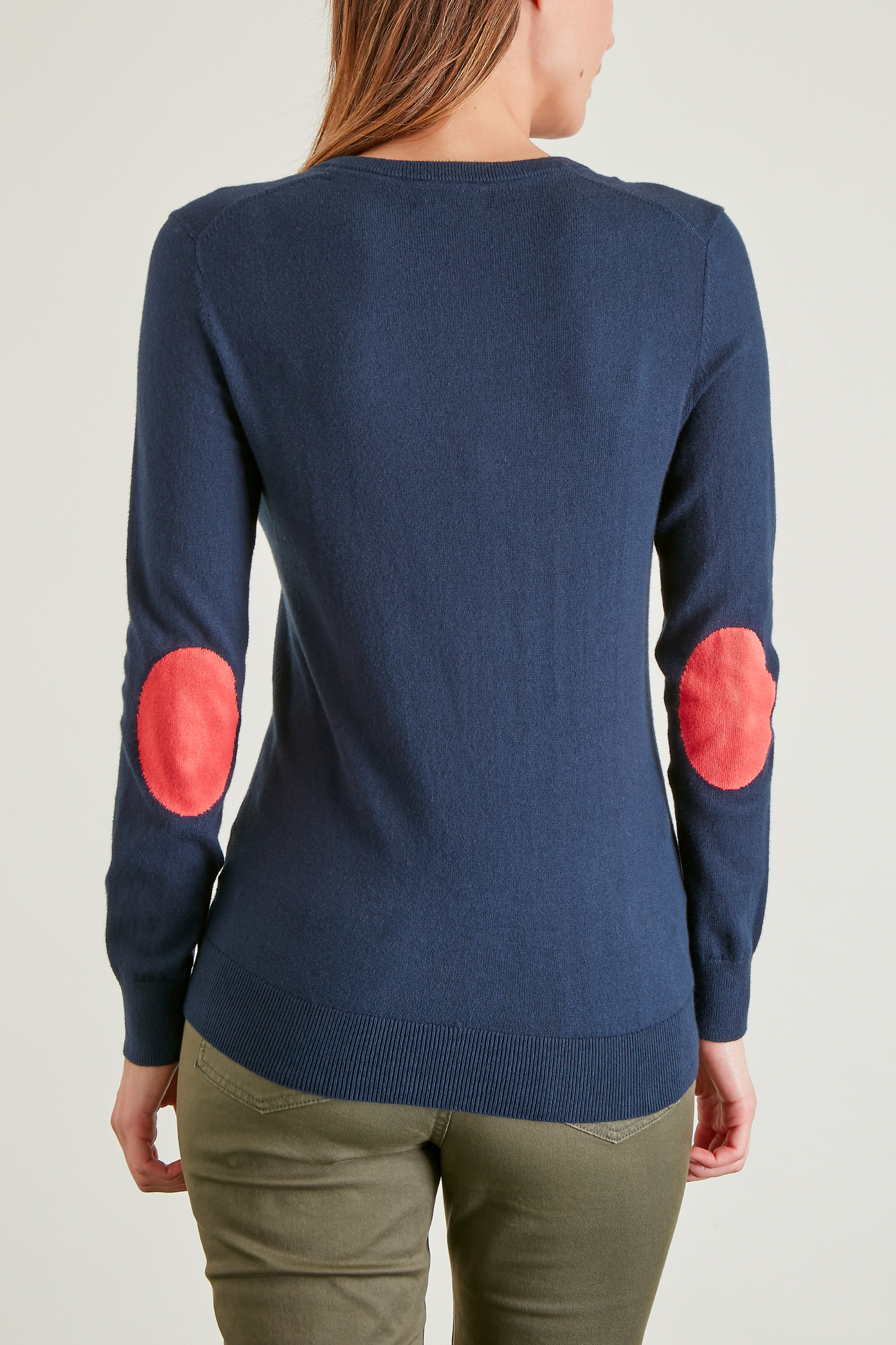 Pull Col V à coudières