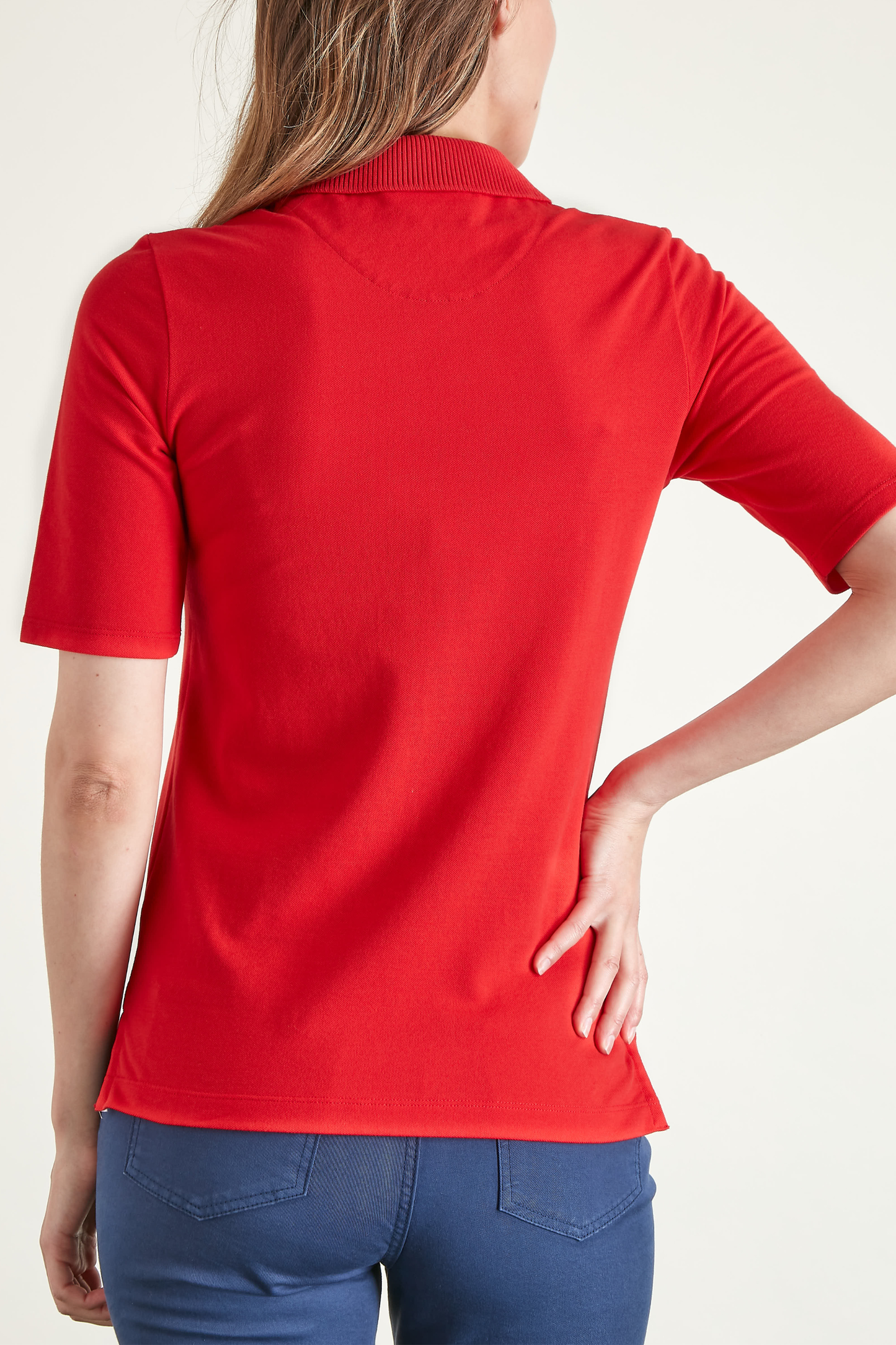 Polo Ajusté Manches 3/4