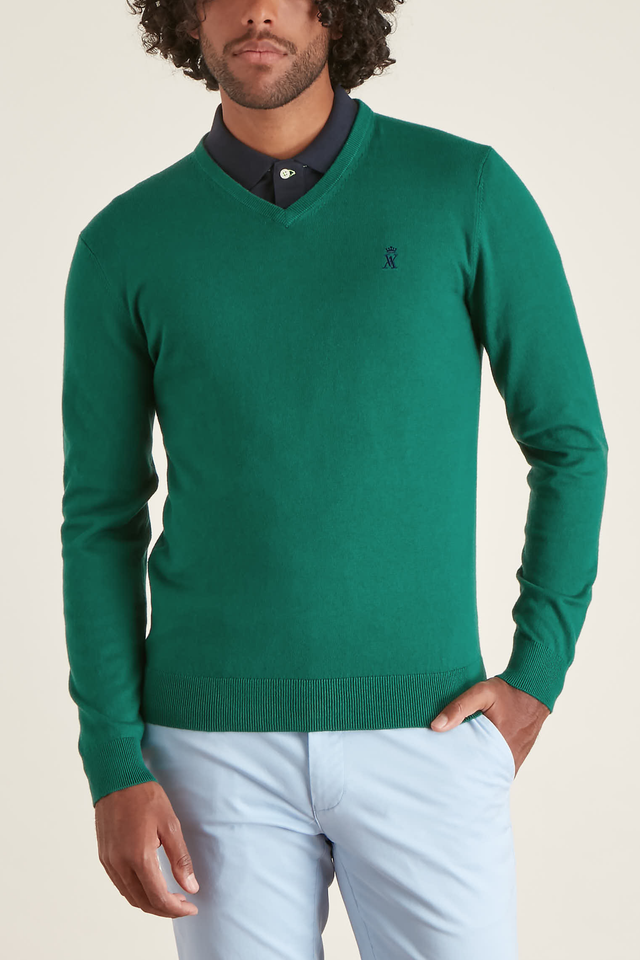 Pull Karl col V - Image principale