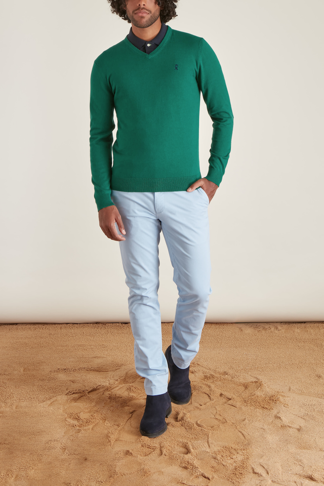 Pull Karl col V - Image principale