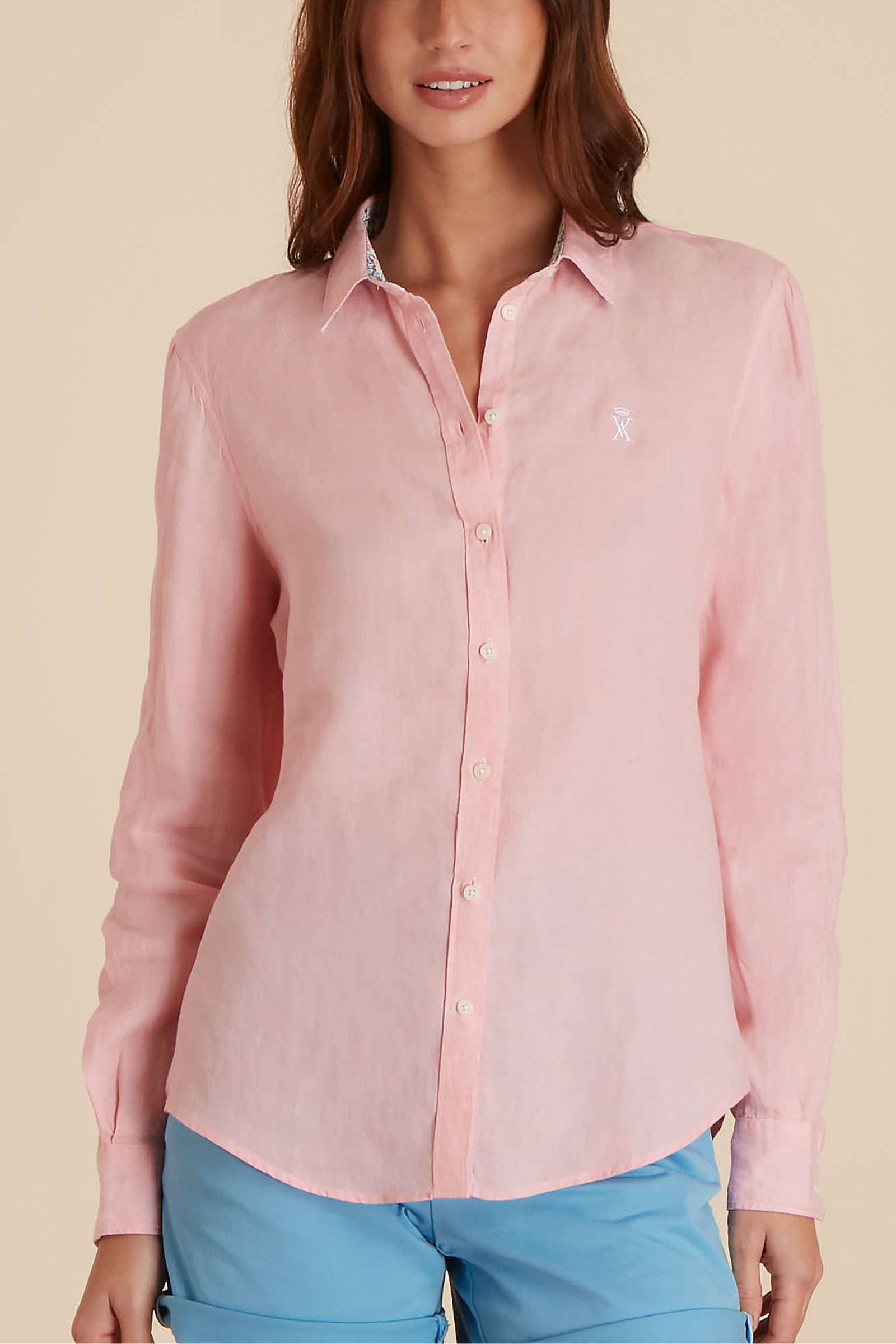 Surchemise Ample Coton BIO Femme Éco-Responsable Rose Noyoco – Marché Commun Surchemise Ample Coton BIO Femme Éco-Responsable Rose Noyoco – Marché Commun