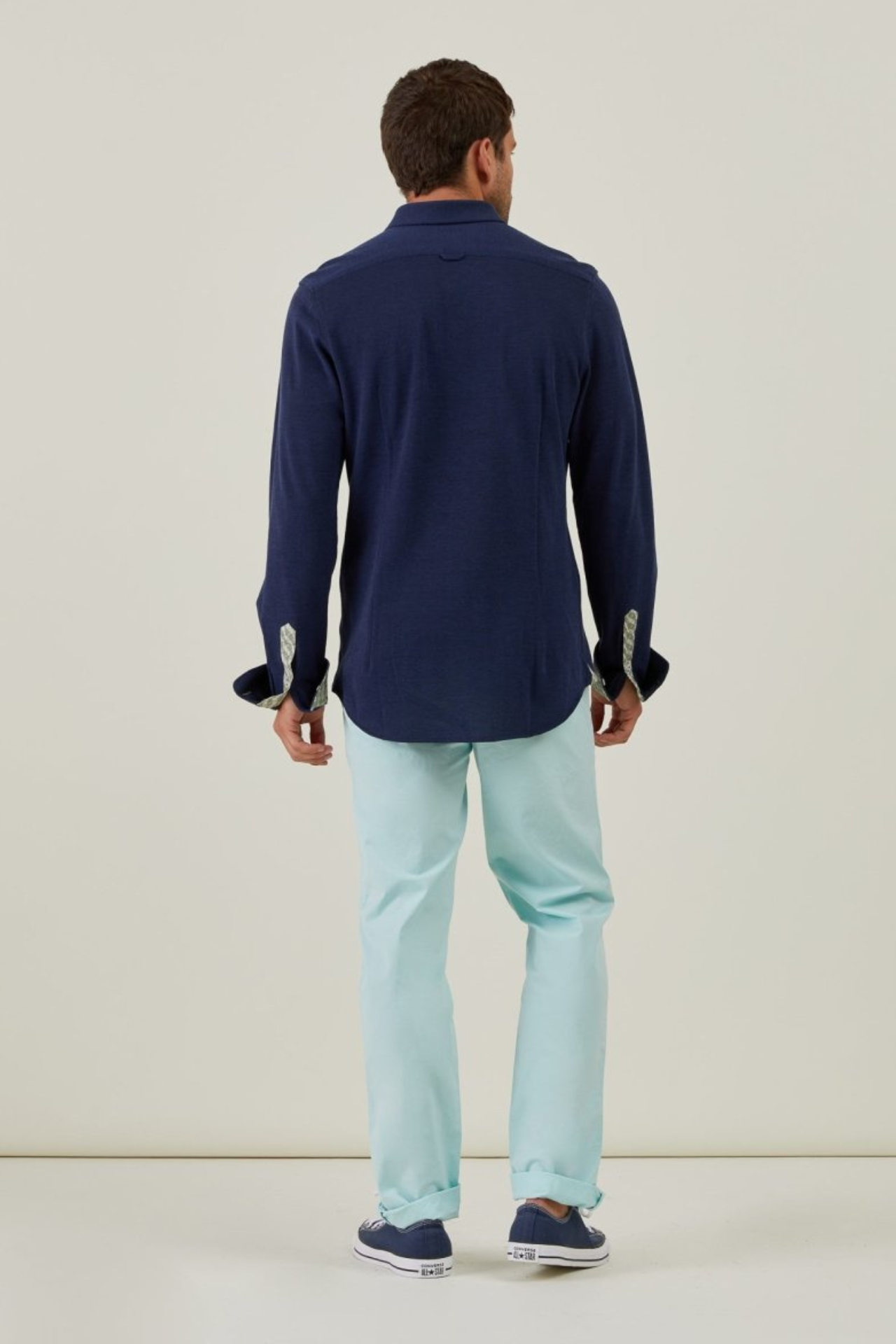 Chemise Slim en Coton Piqué