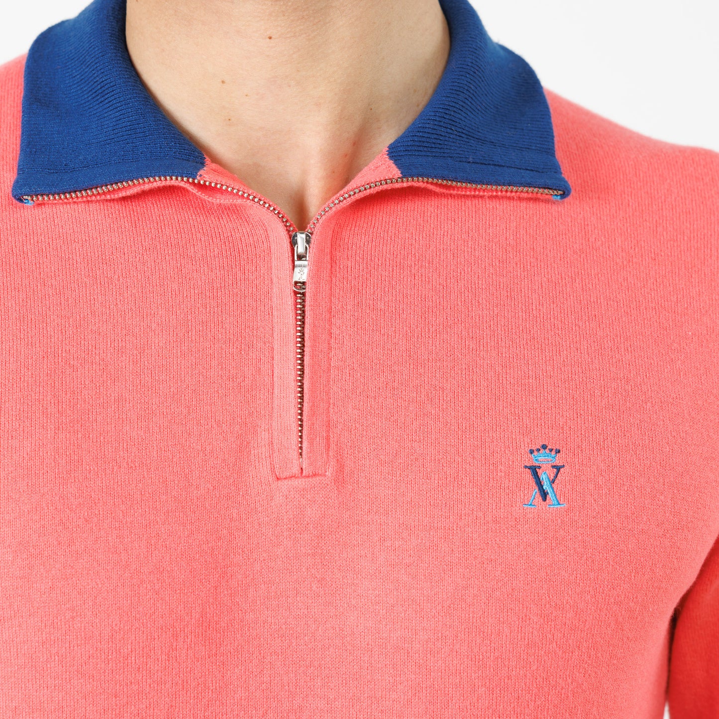 Pull Keat Col Zippé
