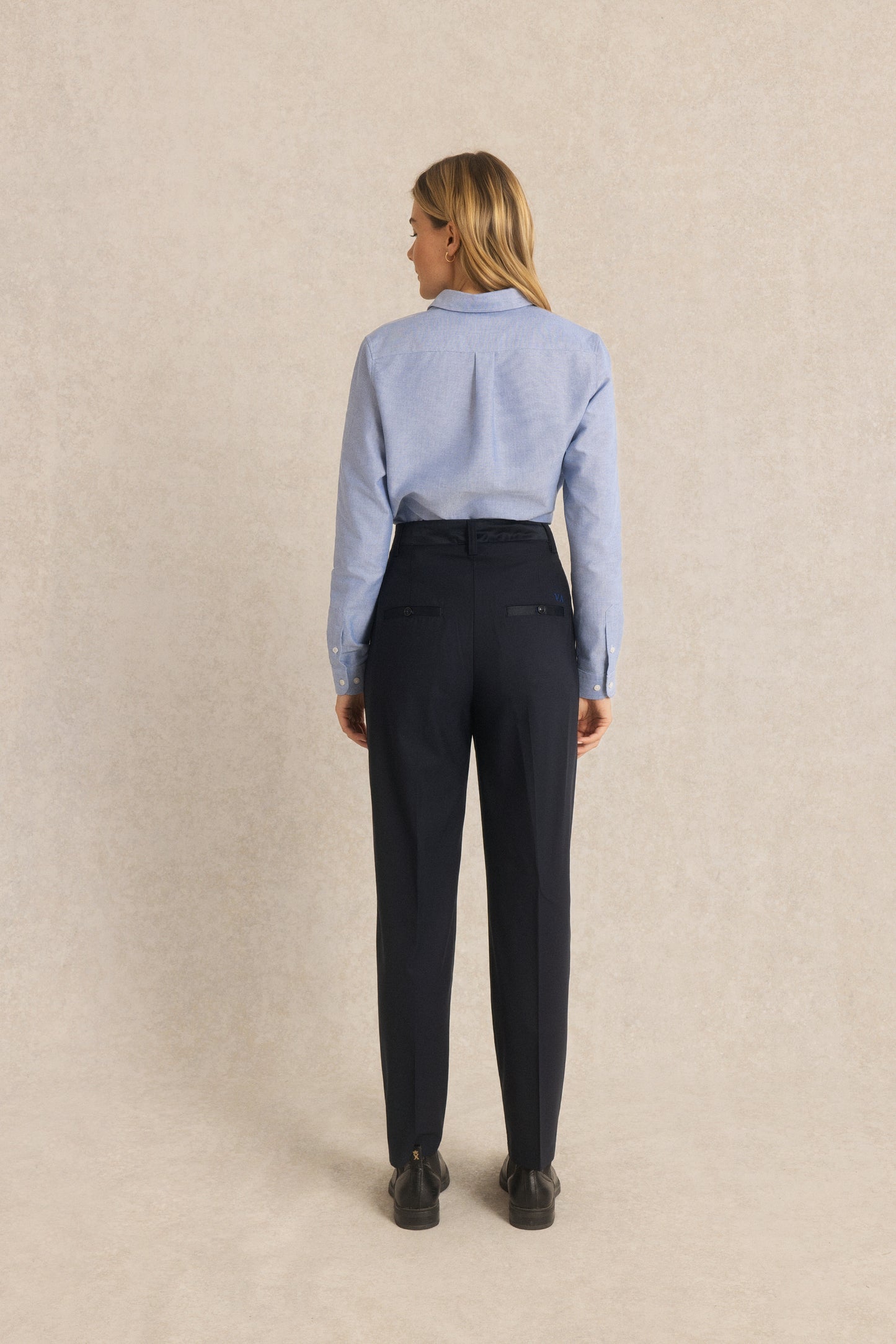 Pantalon Droit à Pinces
