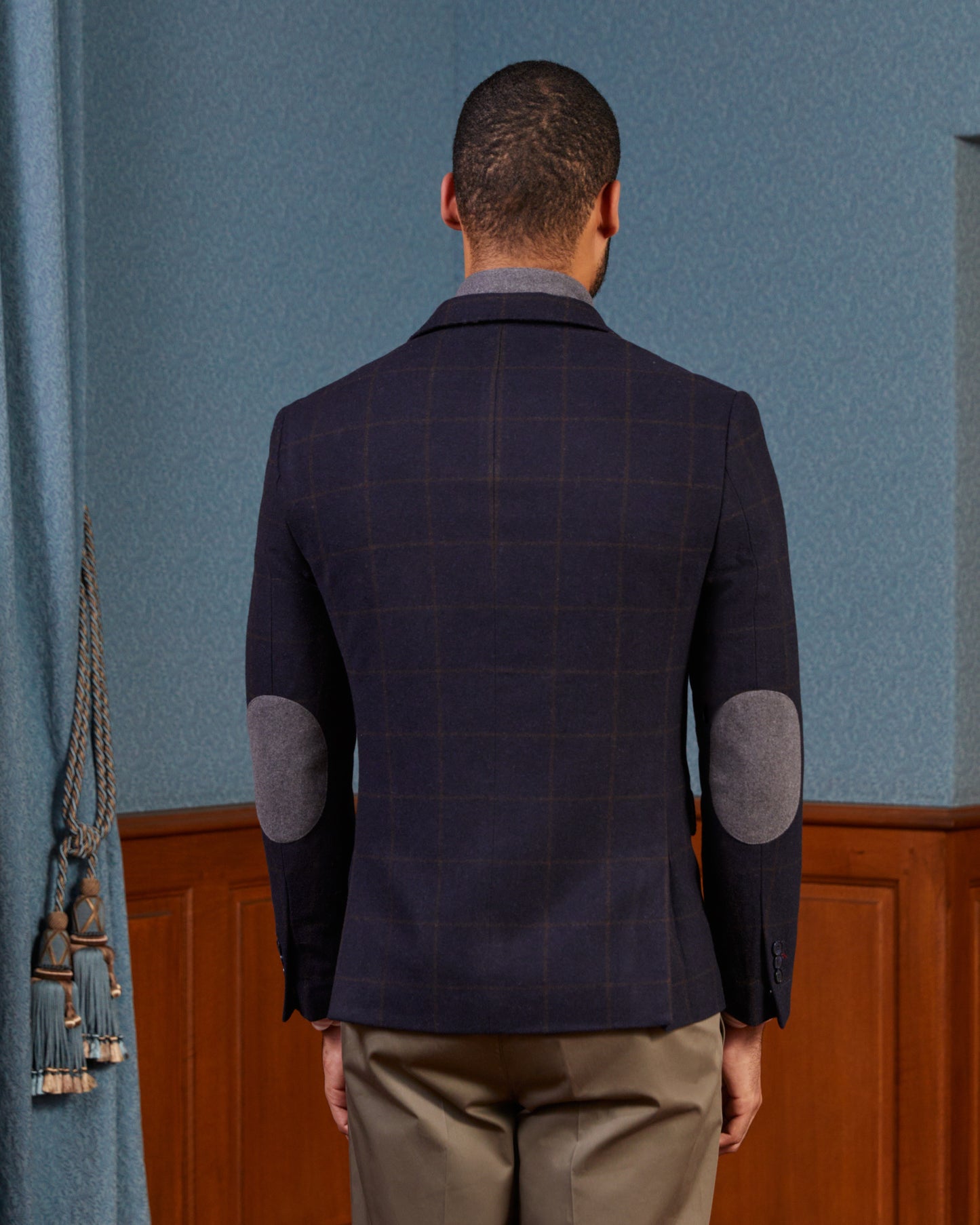 Blazer Slim à carreaux