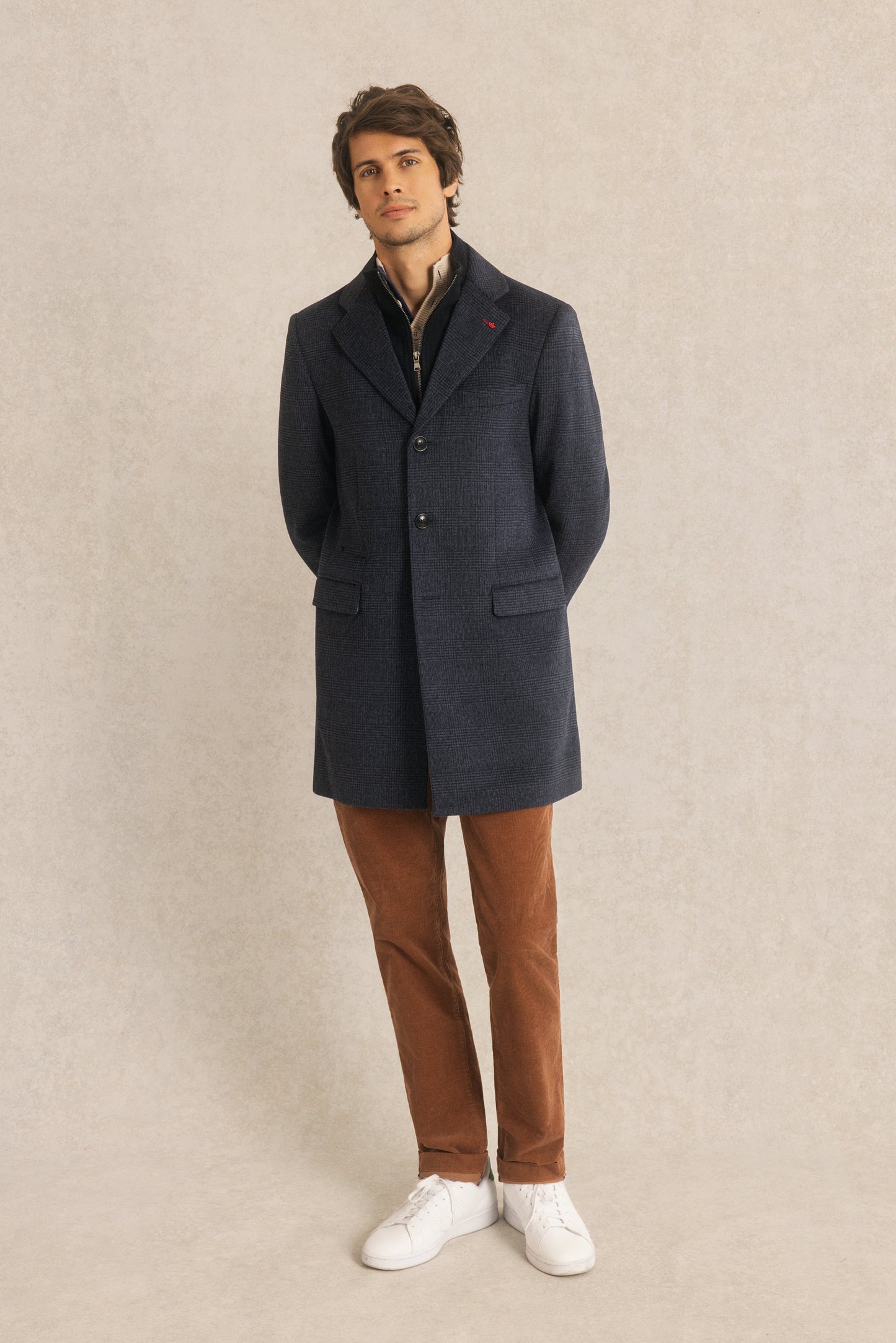 Manteau court en Laine