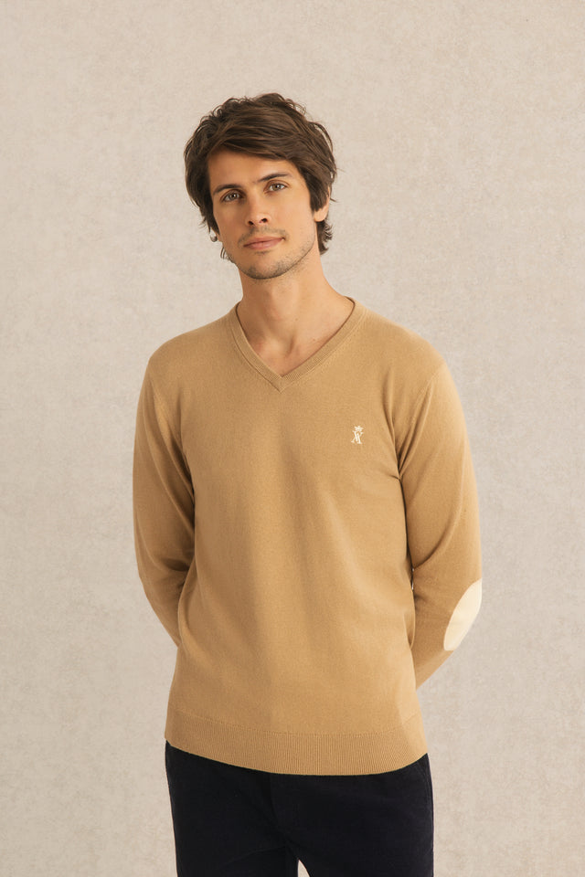 Pull Karl col V - Image principale