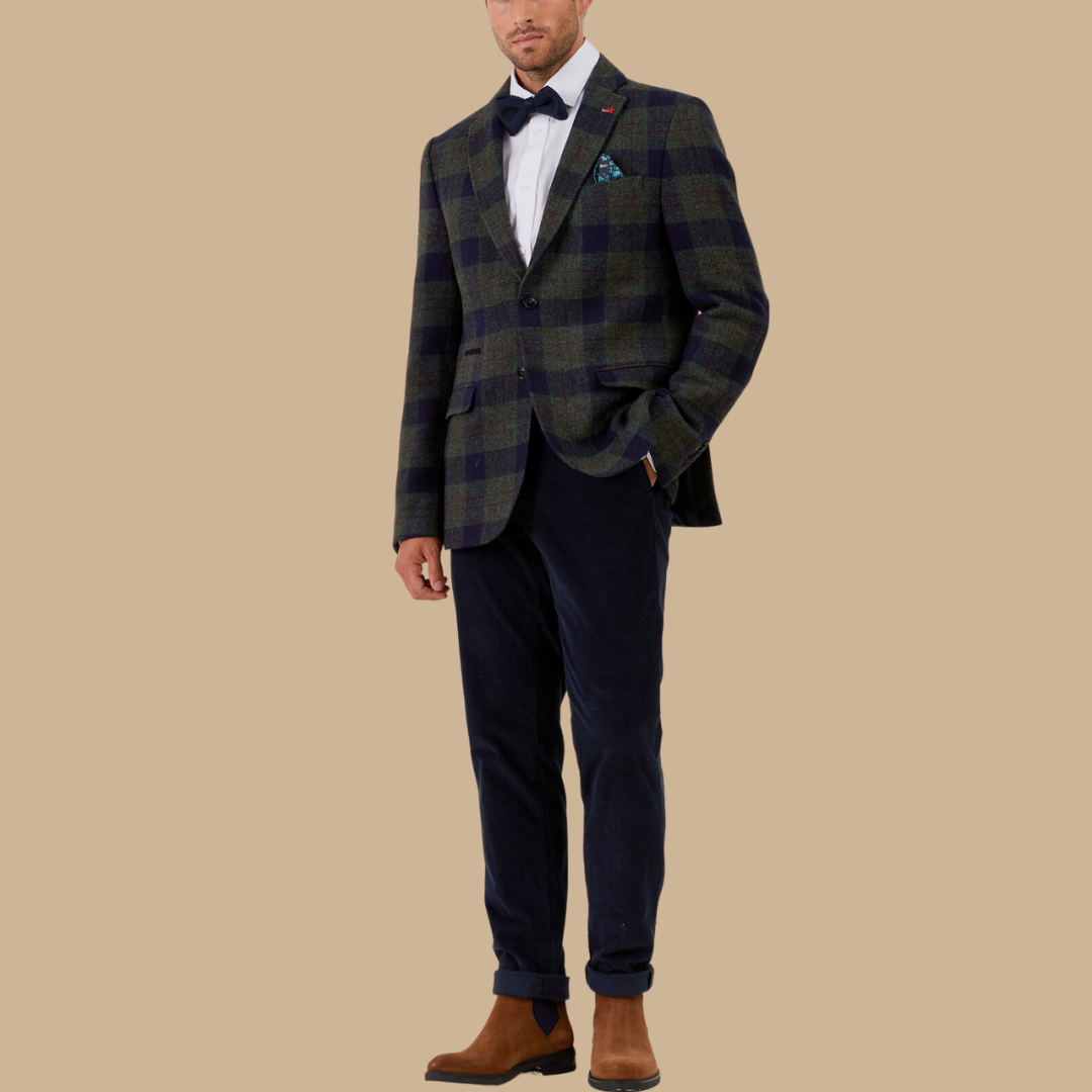 Blazer Brice à Carreaux