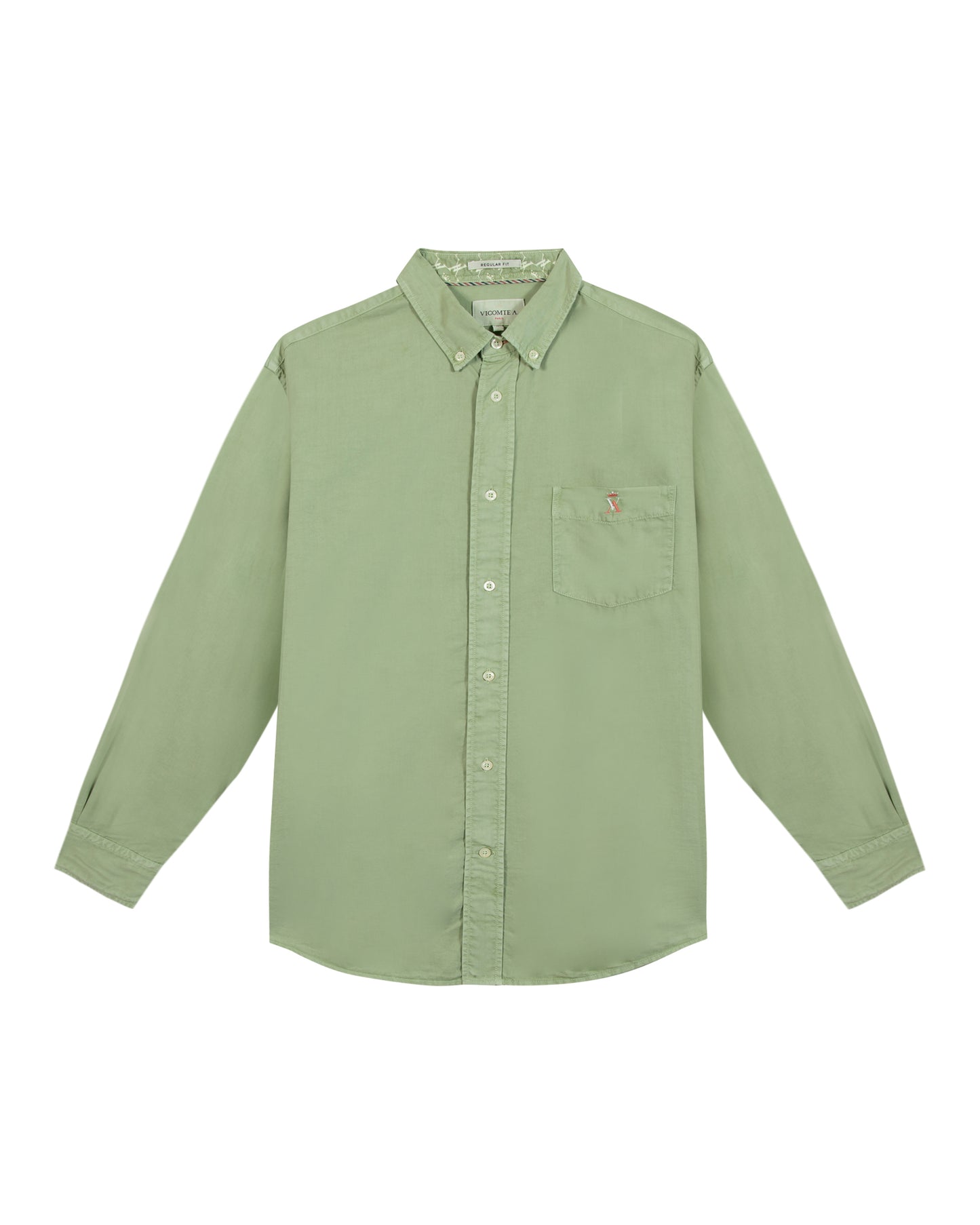 Chemise Regular en Twill PAT