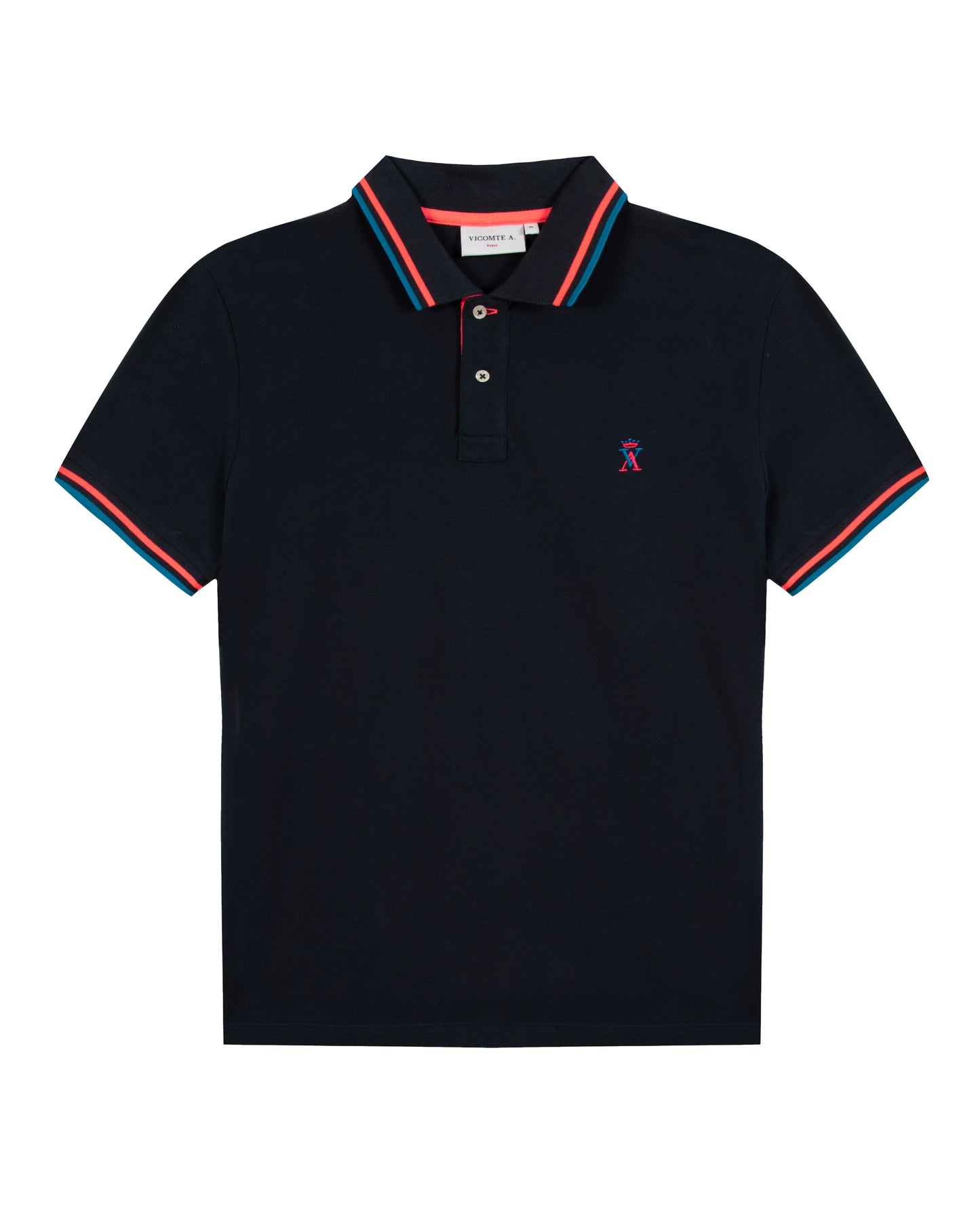 Polo Ajusté Manches Courtes