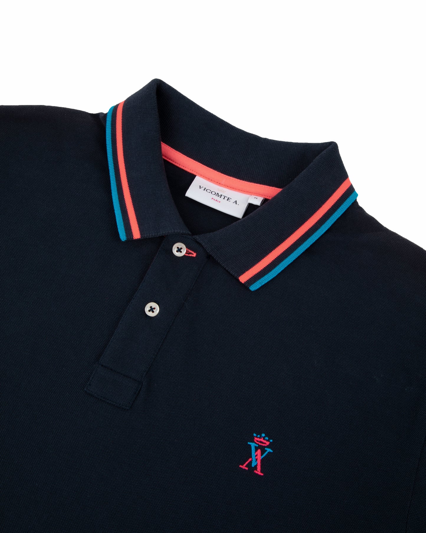Polo Ajusté Manches Courtes