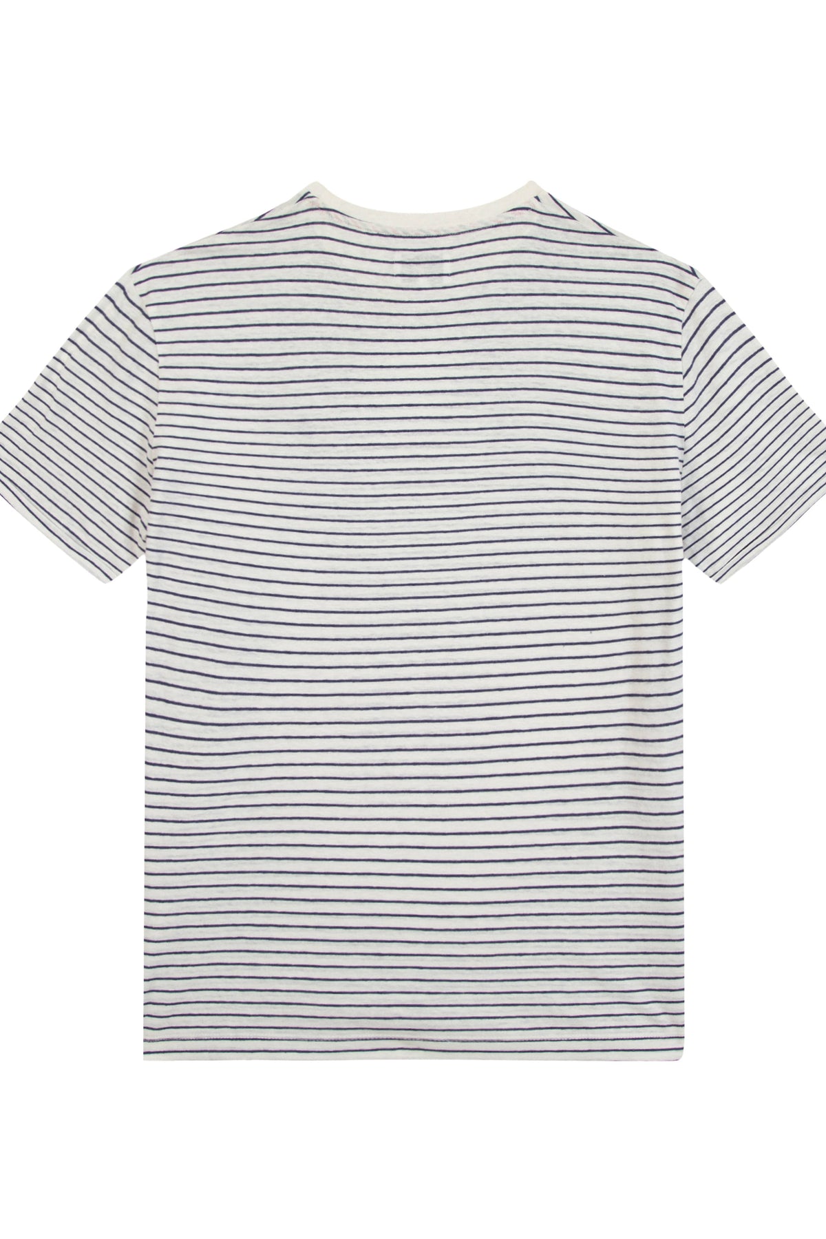 T-shirt col Rond Marinière