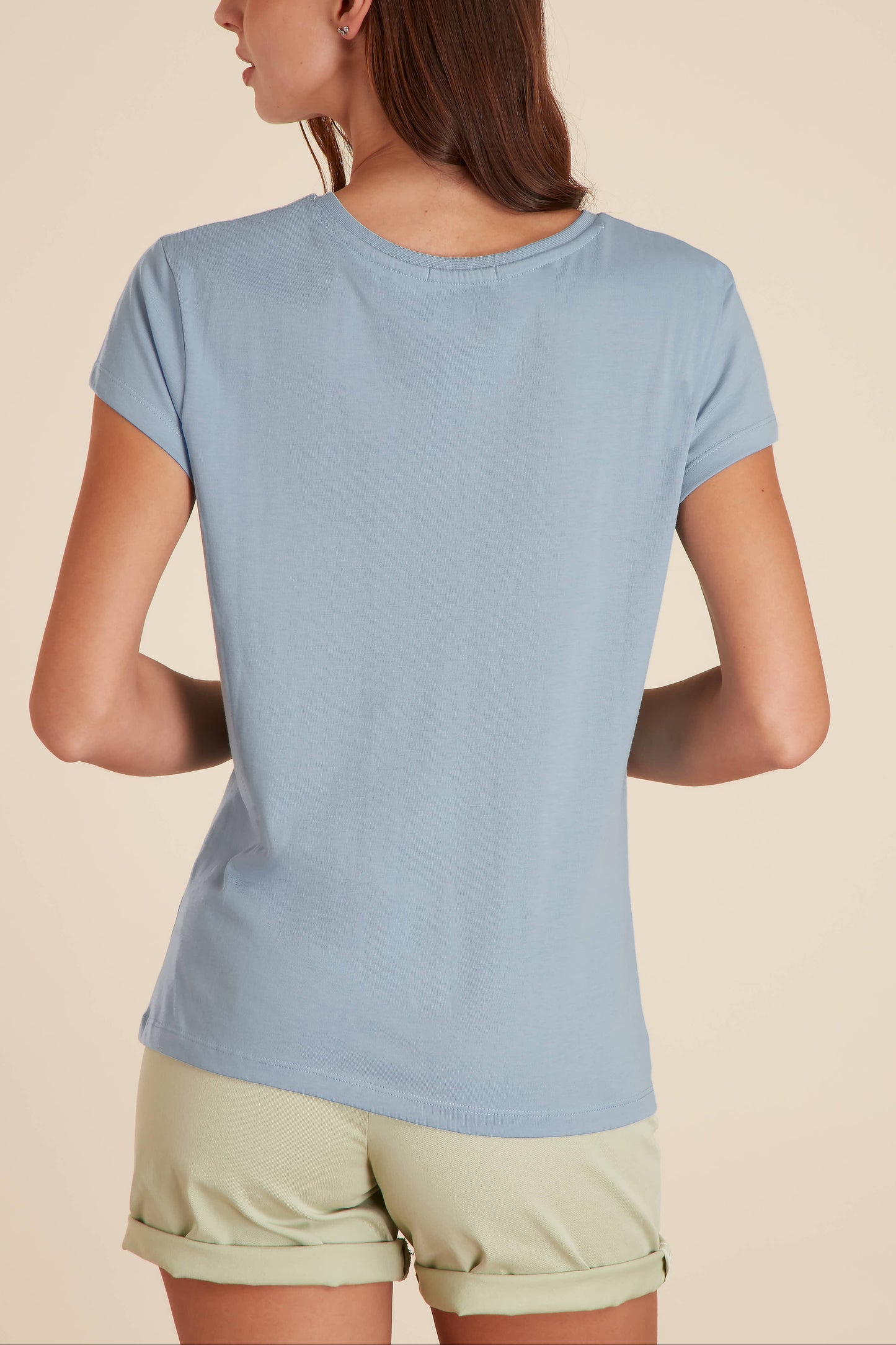 T-shirt Col Tunisien