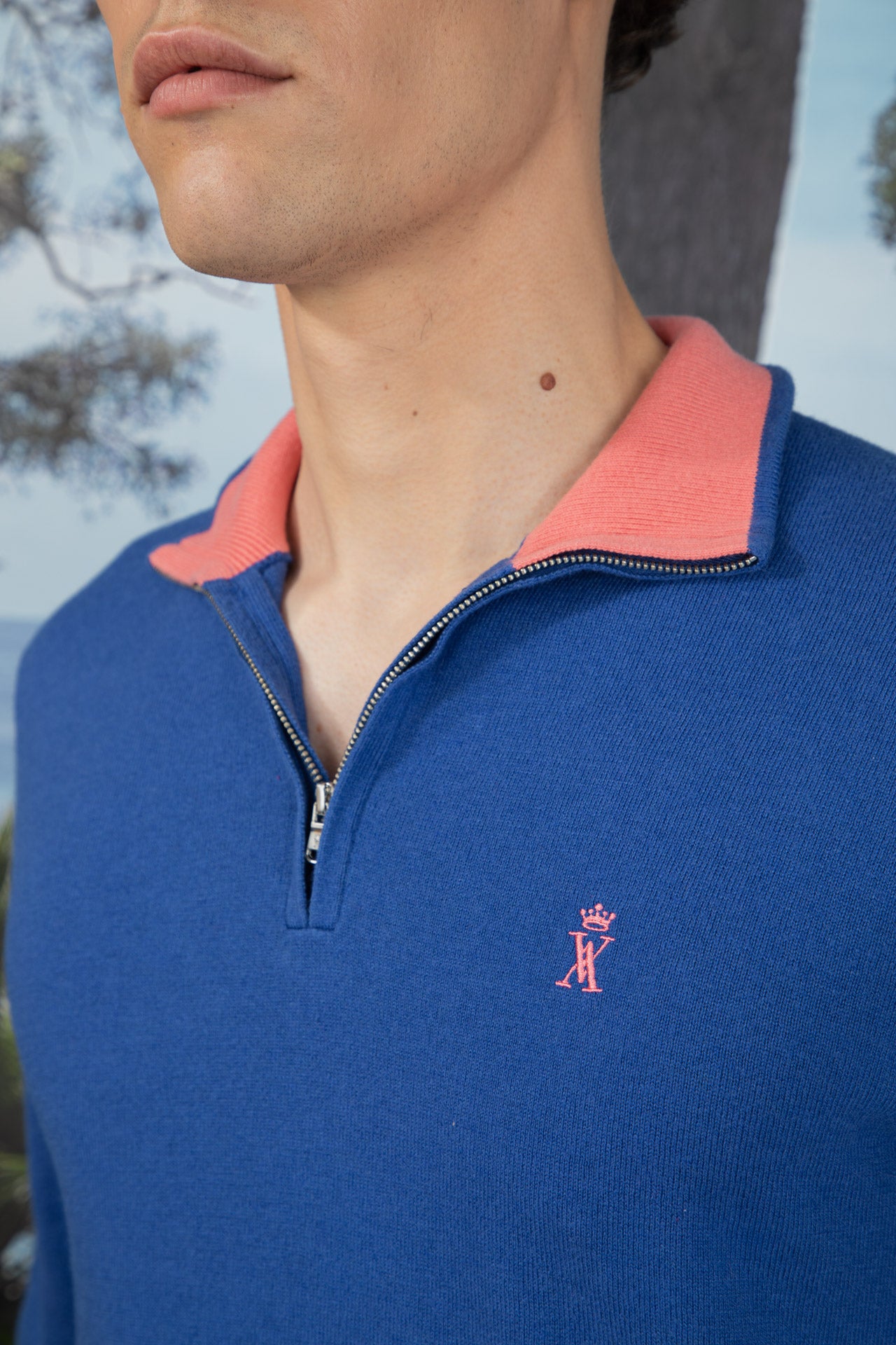 Pull Keaton Col Zippé