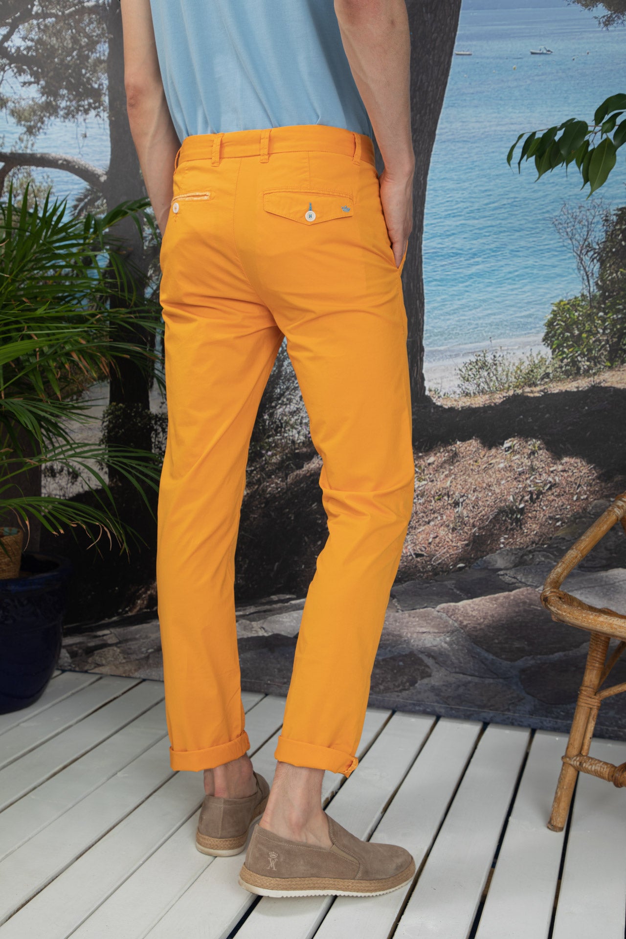 Pantalon Chino slim Stretch