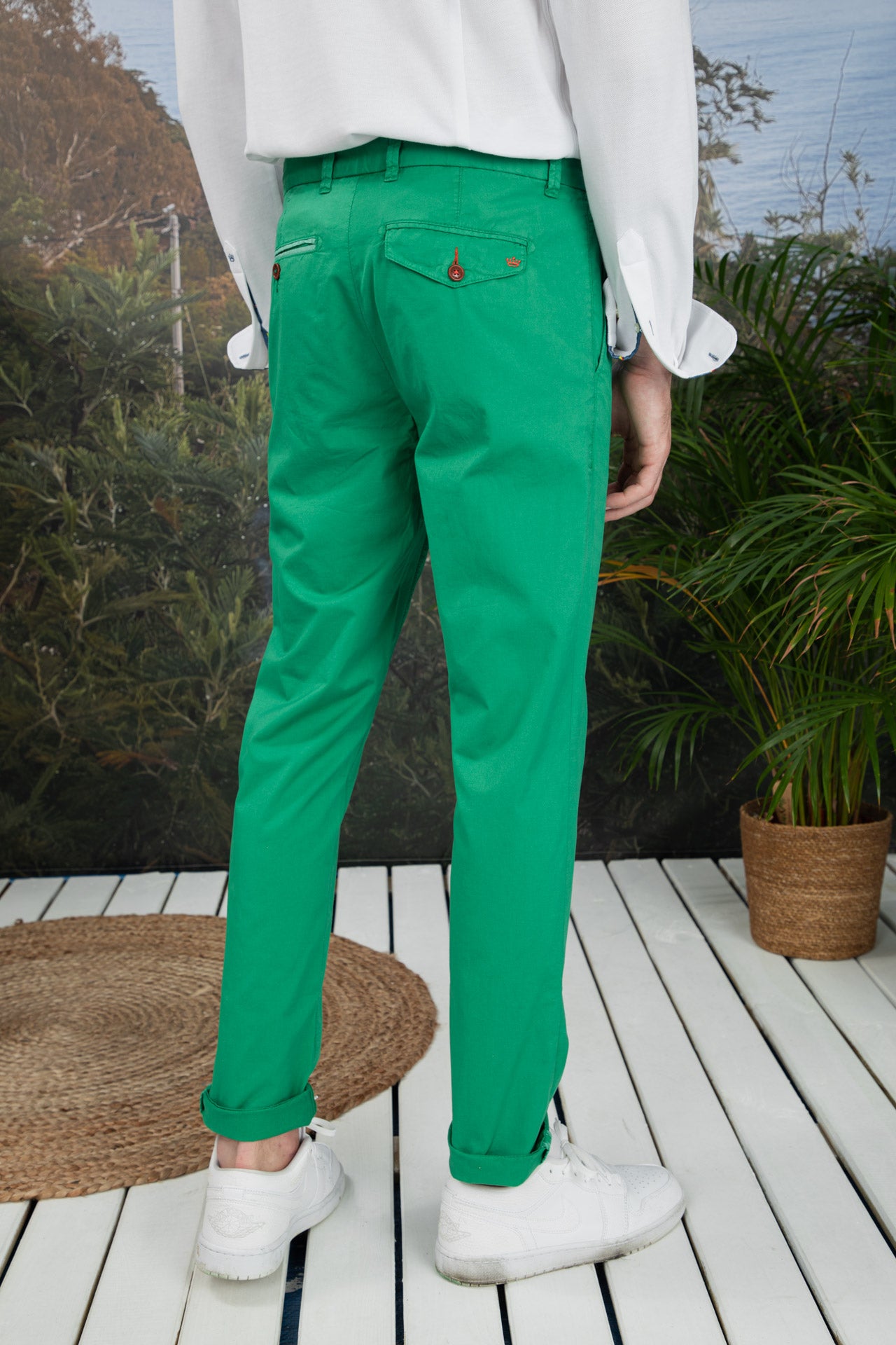 Pantalon Chino slim Stretch