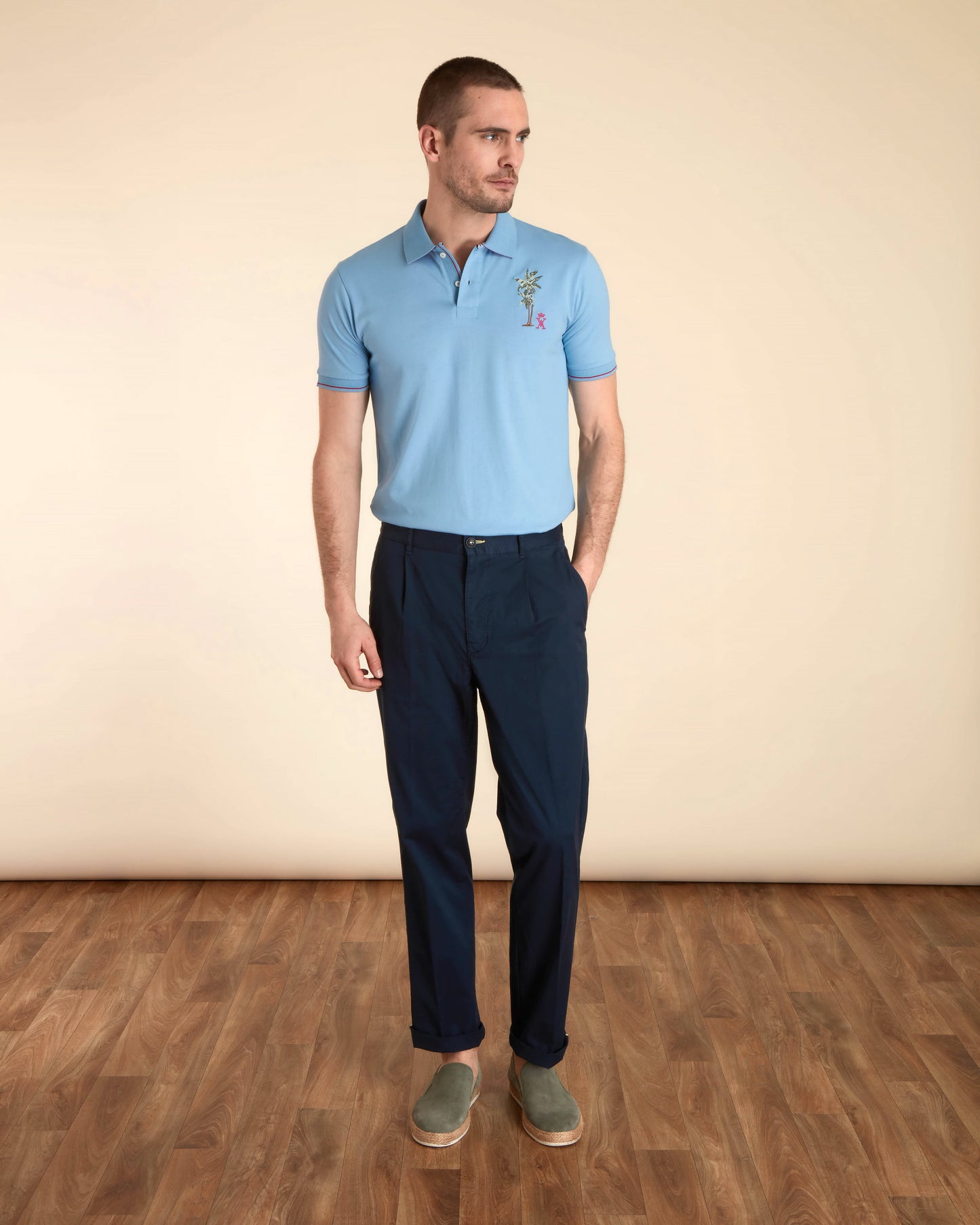 Pantalon Chino à Pinces