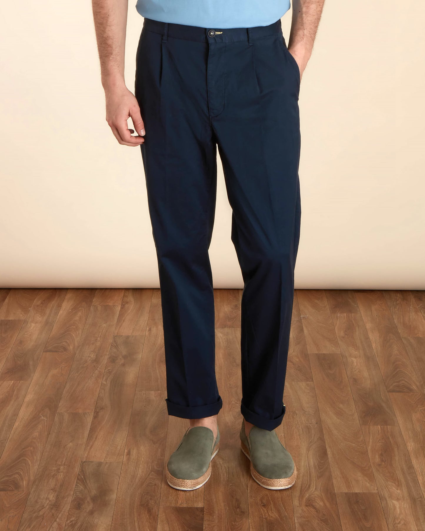Pantalon Chino à Pinces