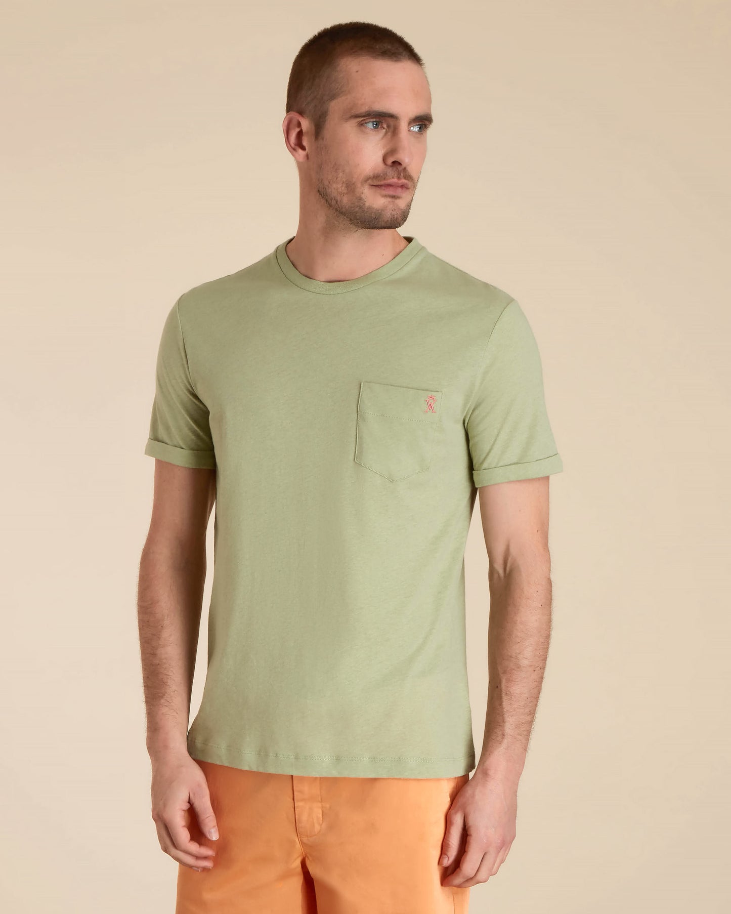 T-shirt à poche poitrine