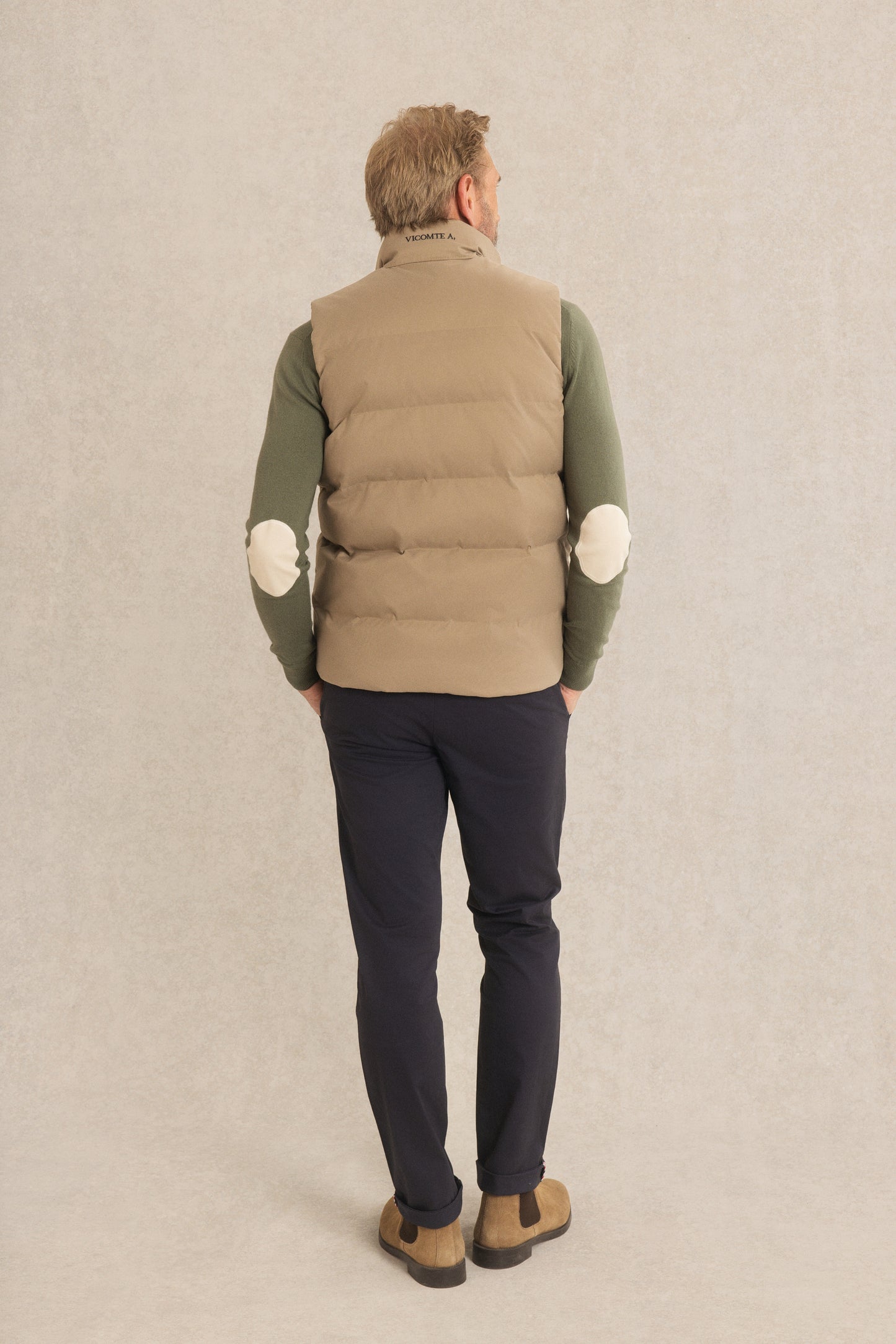 Doudoune sans manches reversible