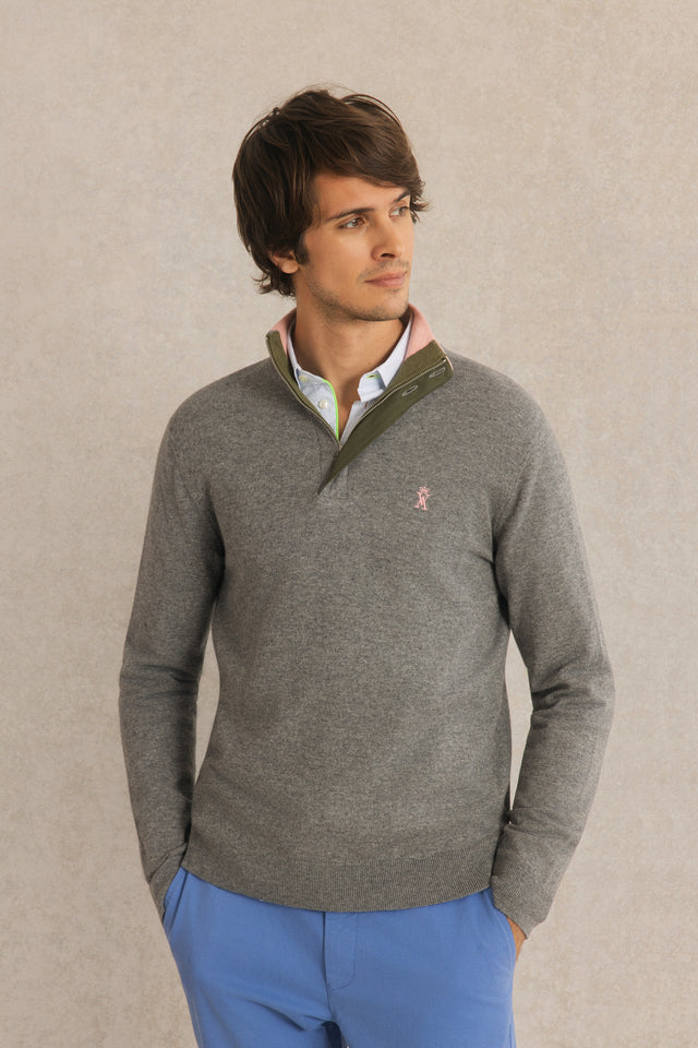 Pull Demi Zippé - Image principale