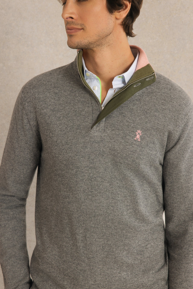 Pull Demi Zippé - Image principale