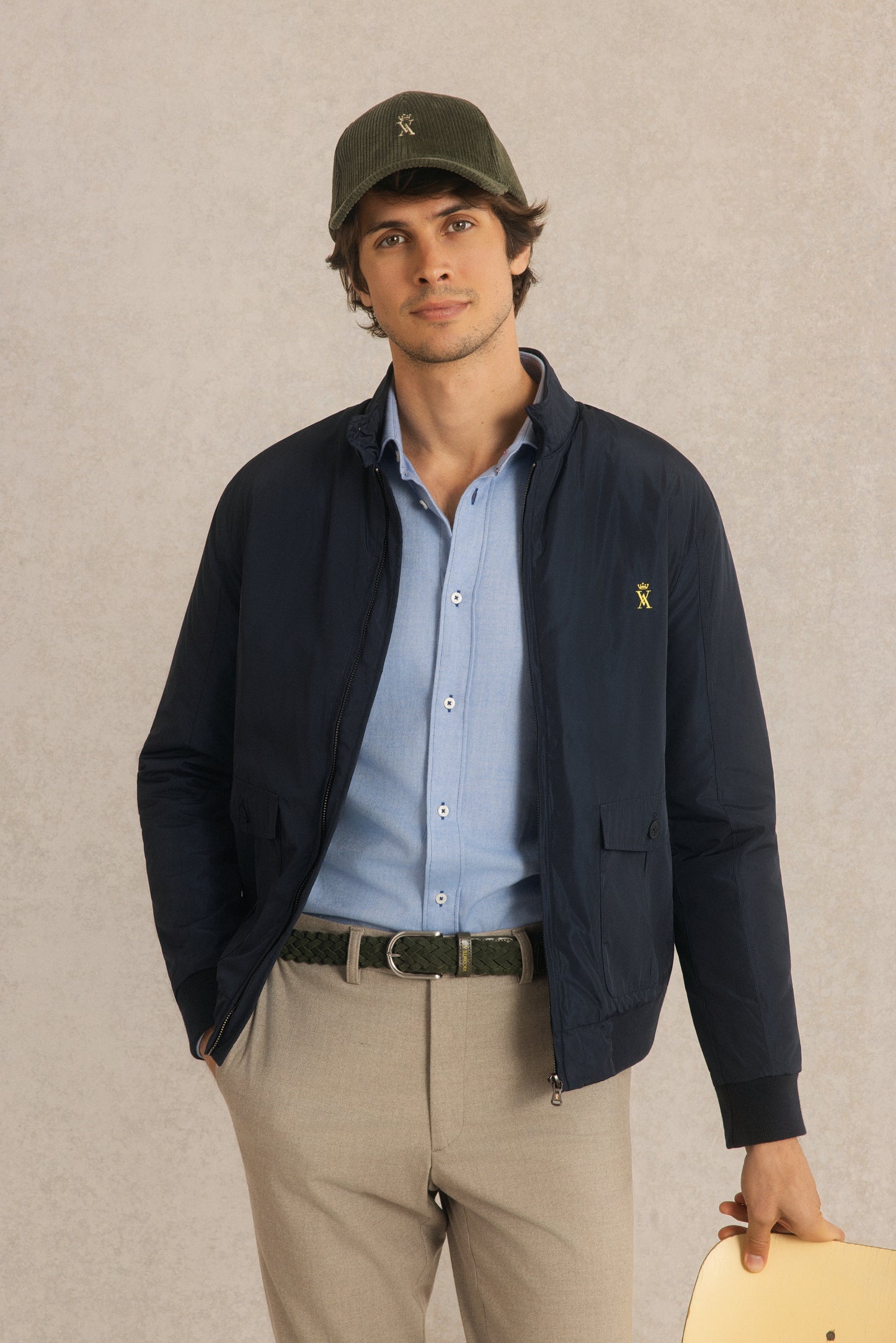 Bombers avec doublure à Carreaux