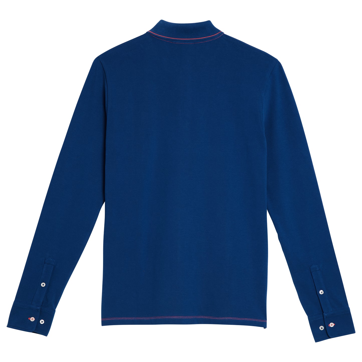 Polo Ajusté à Détails Fluo