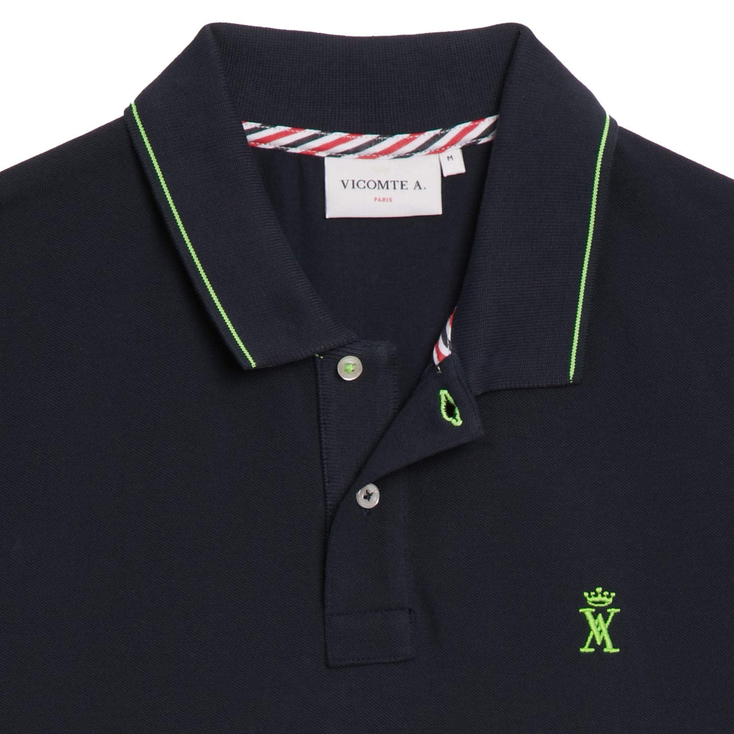Polo à Détails Fluo