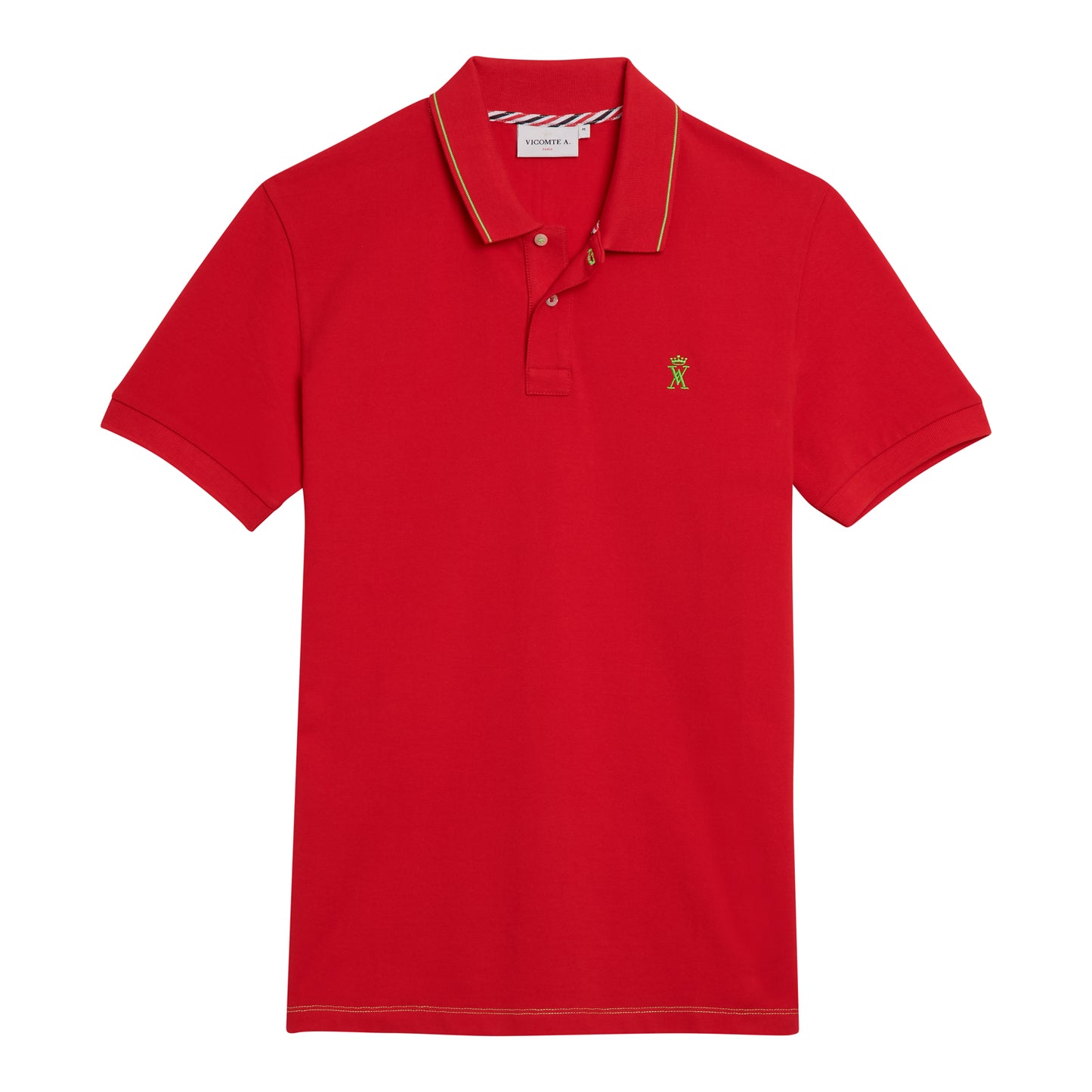 Polo à Détails Fluo