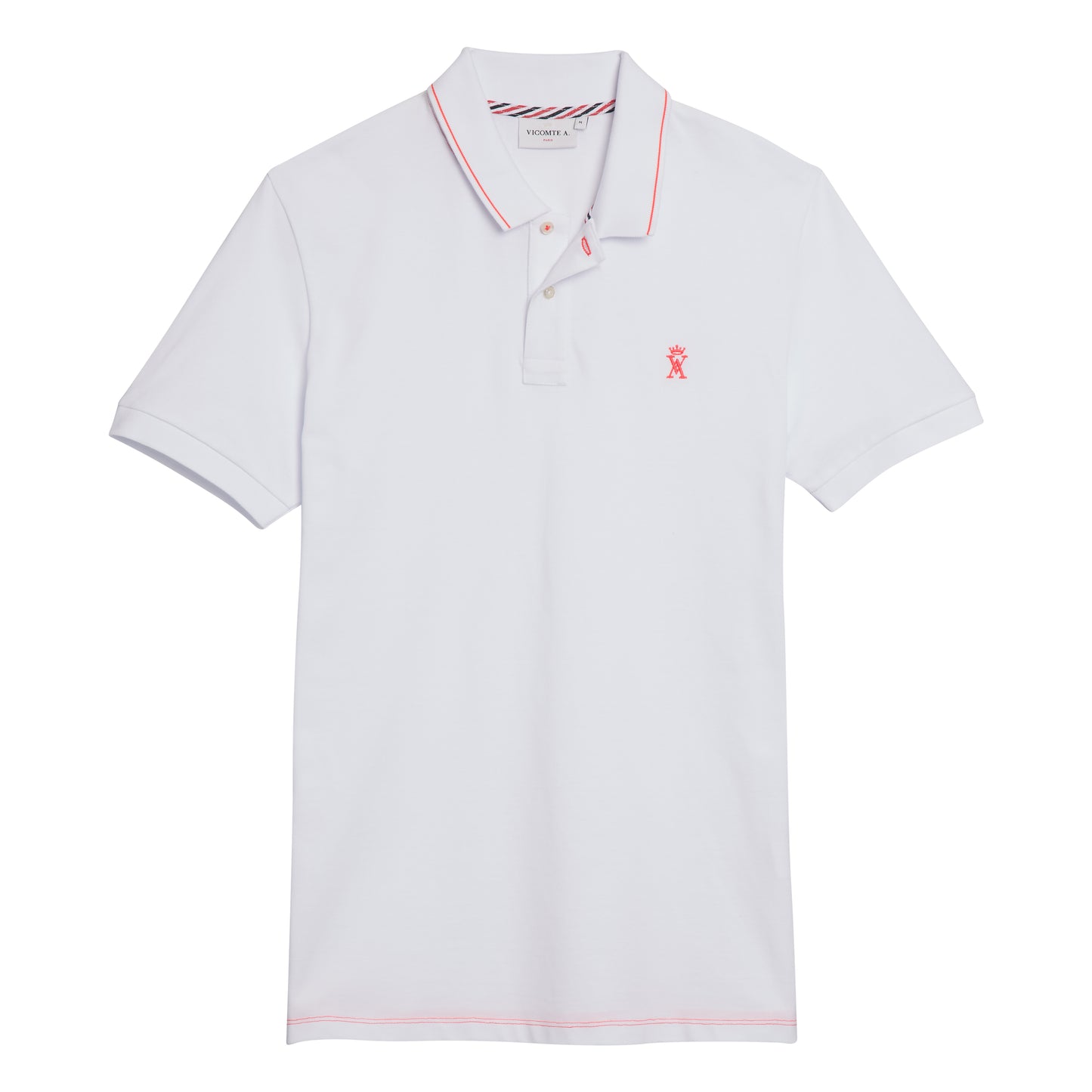 Polo à Détails Fluo