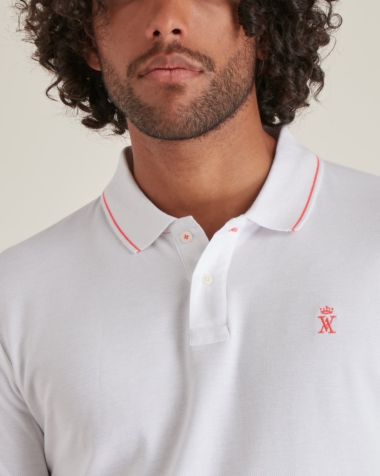 Polo à Détails Fluo