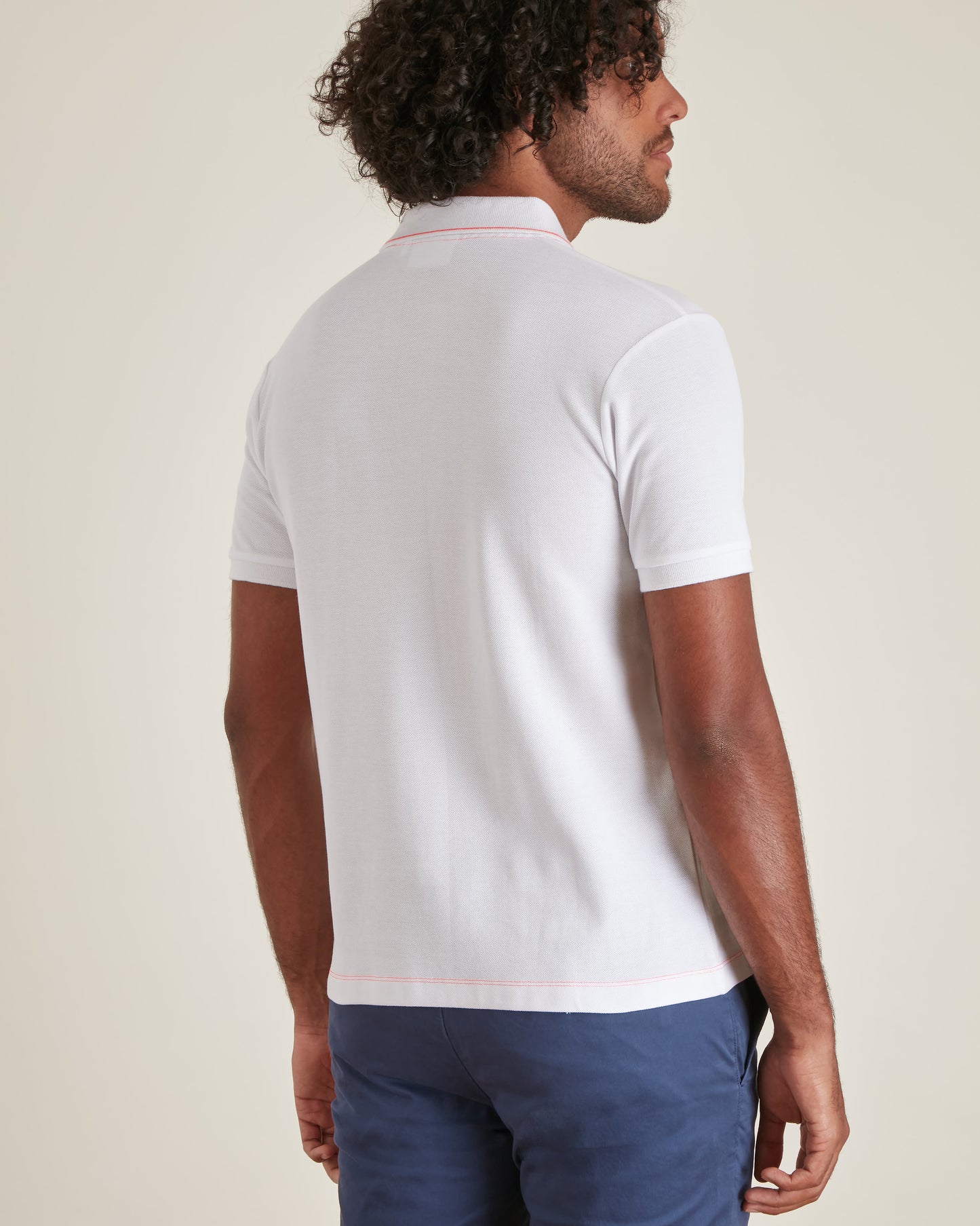 Polo à Détails Fluo