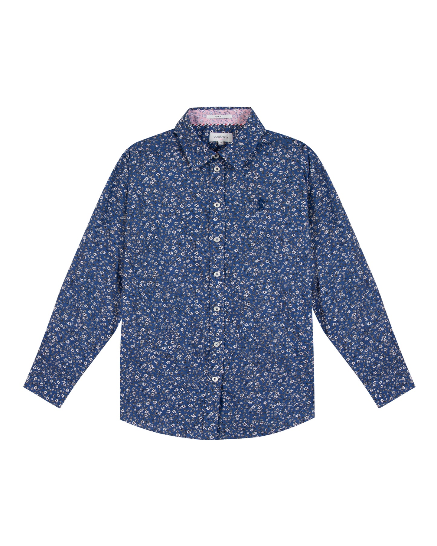 Chemise Slim Motif Printemps