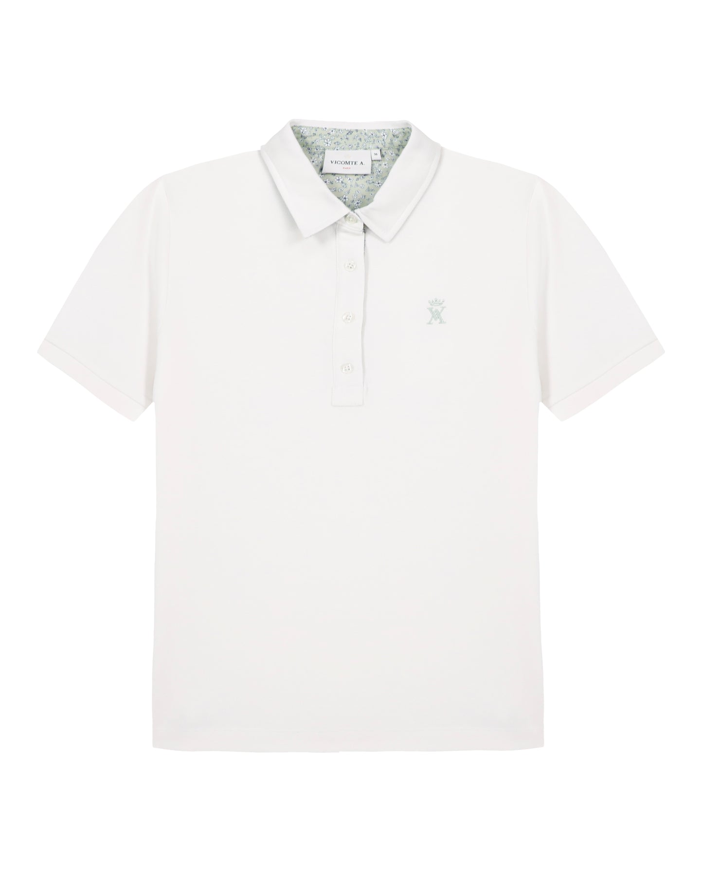 Polo à Détails Imprimé