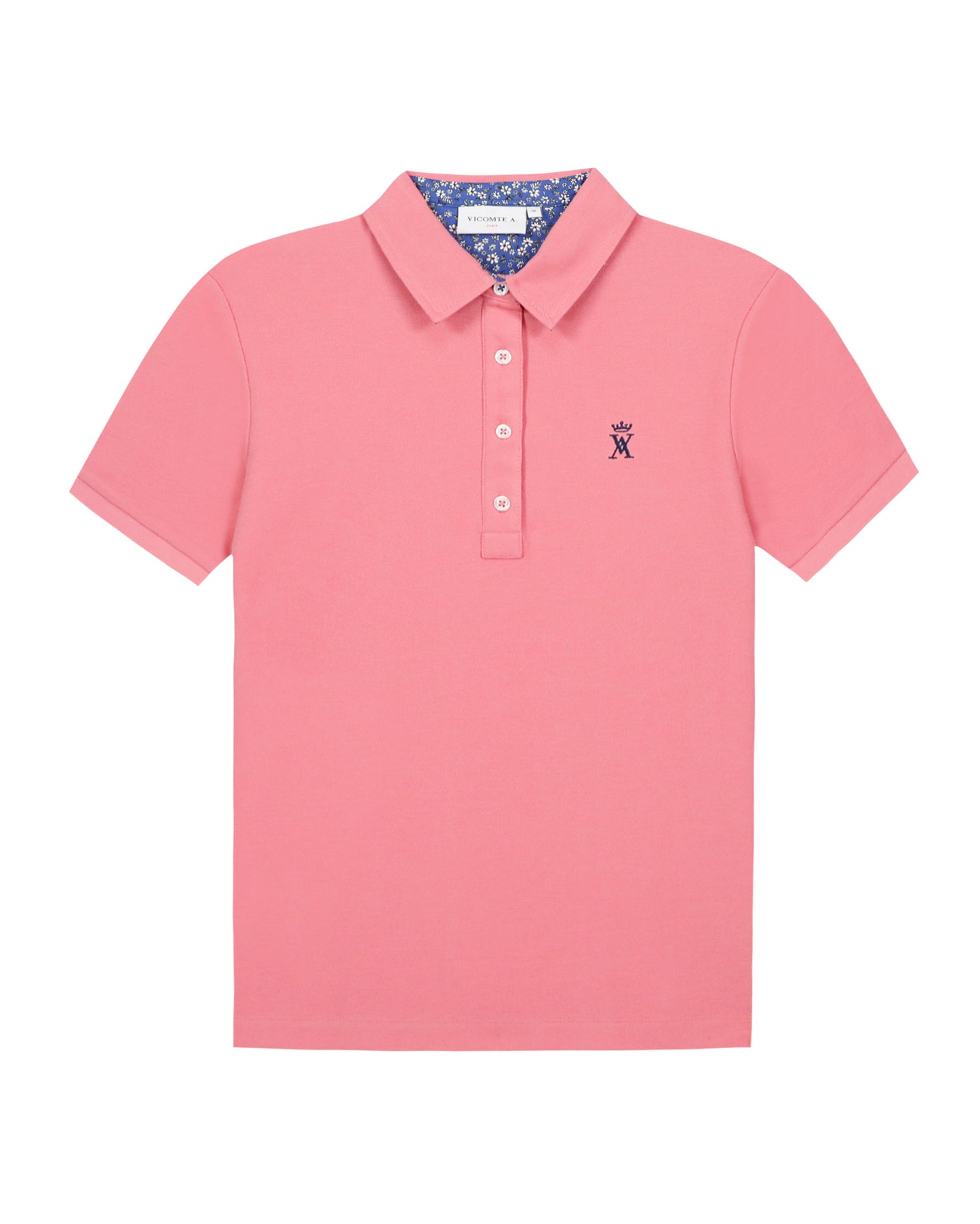 Polo à Détails Imprimé