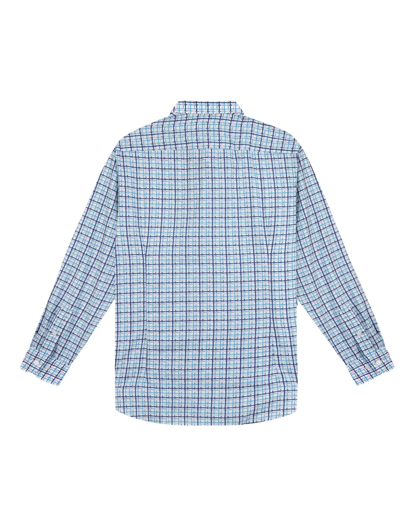 Chemise Slim à Carreaux Tie & Dye