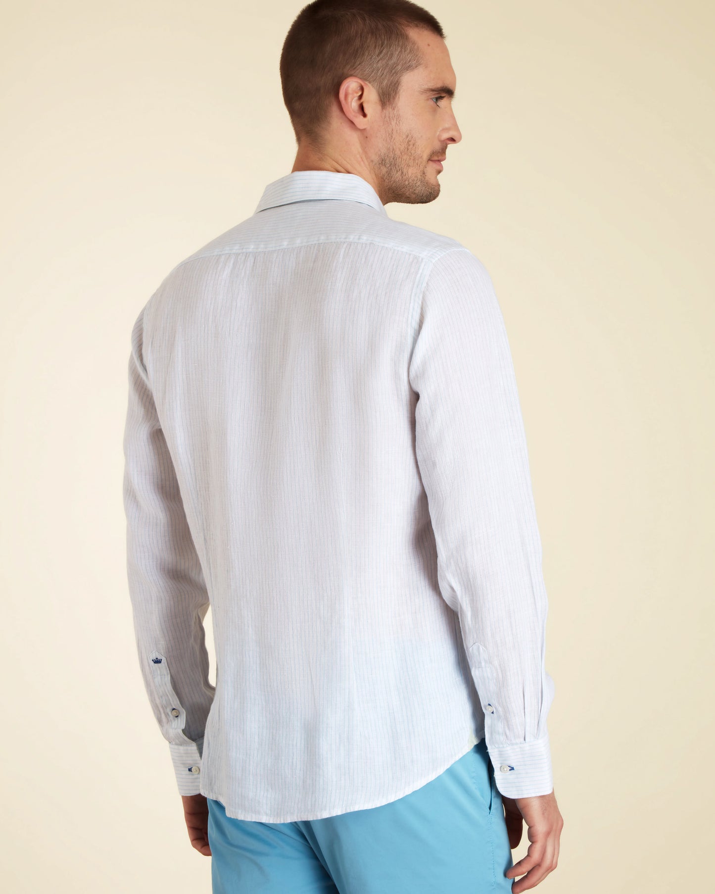 Chemise Slim Légère à Rayures