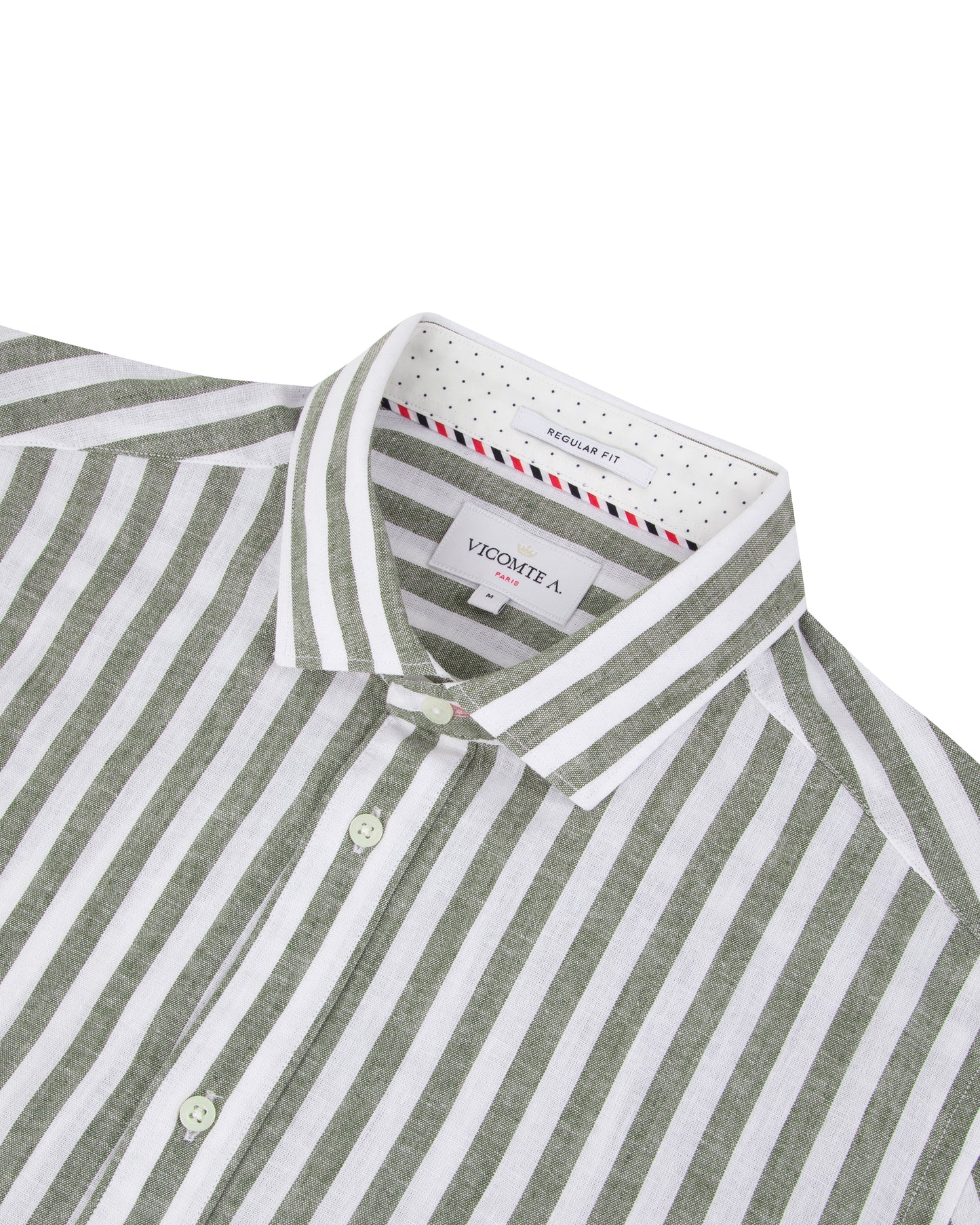 Chemise Regular à Rayures Larges