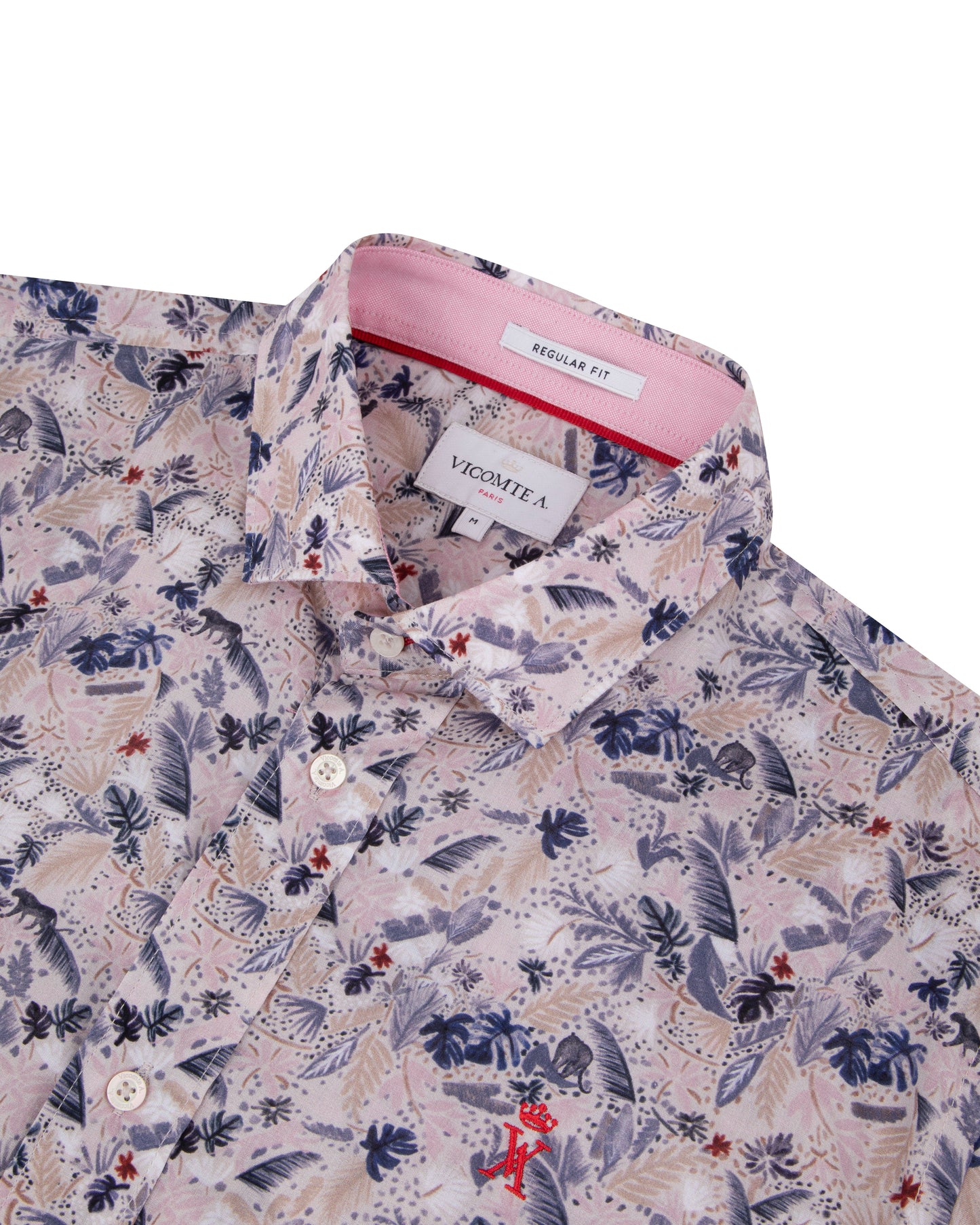 Chemise Regular Imprimé Tropical