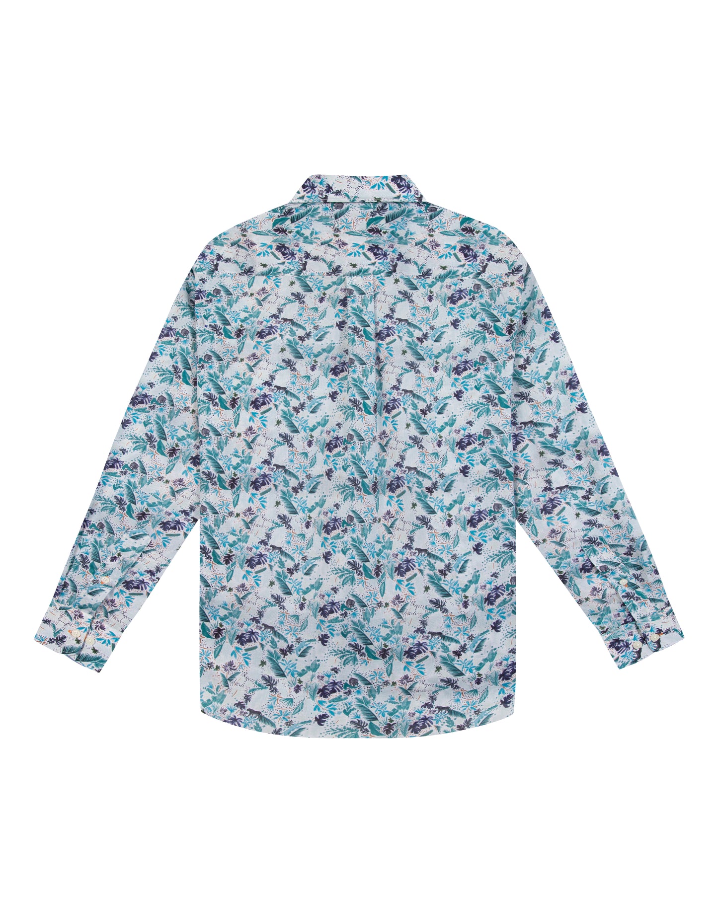 Chemise Regular Imprimé Tropical