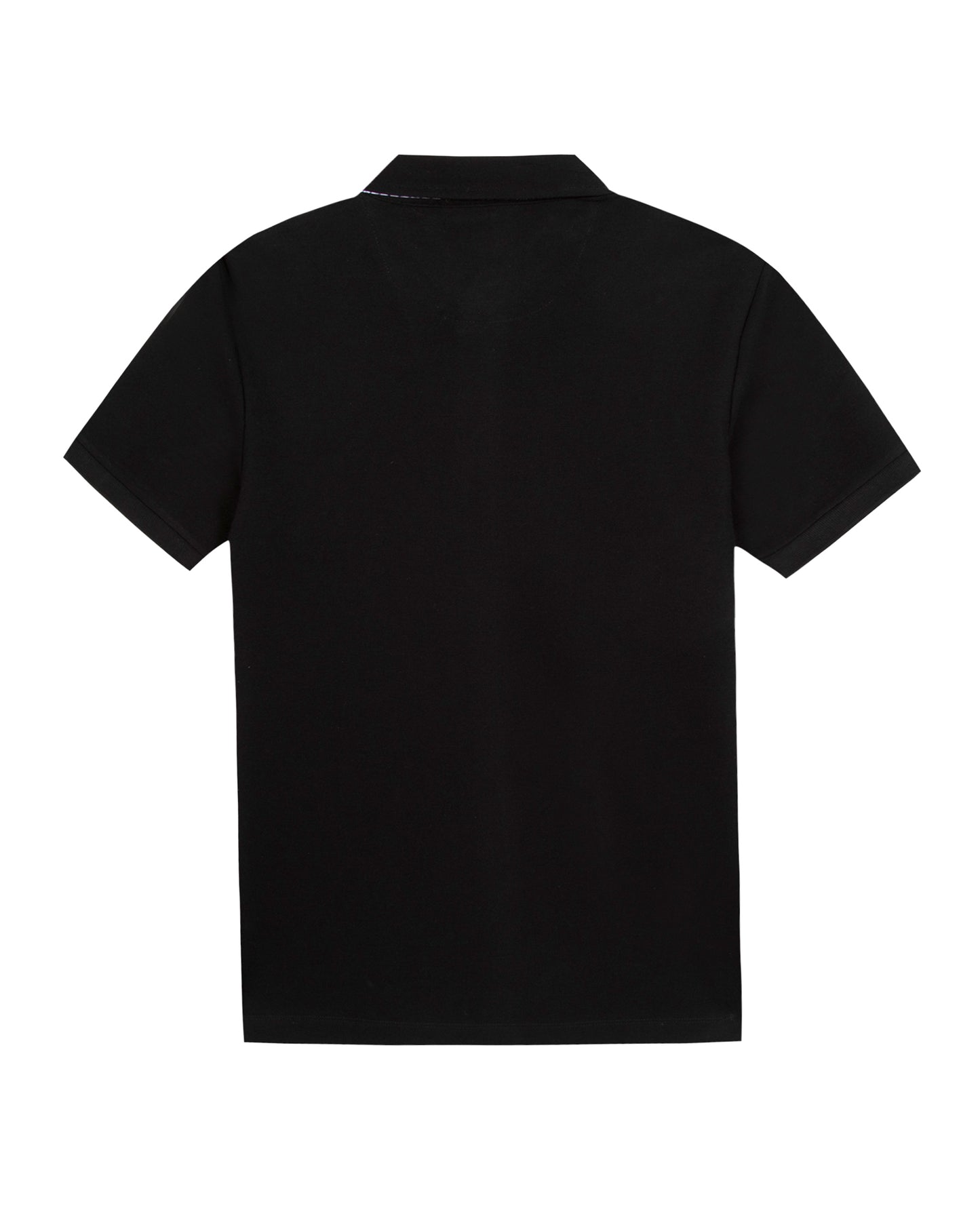 Polo à Détails Carreaux